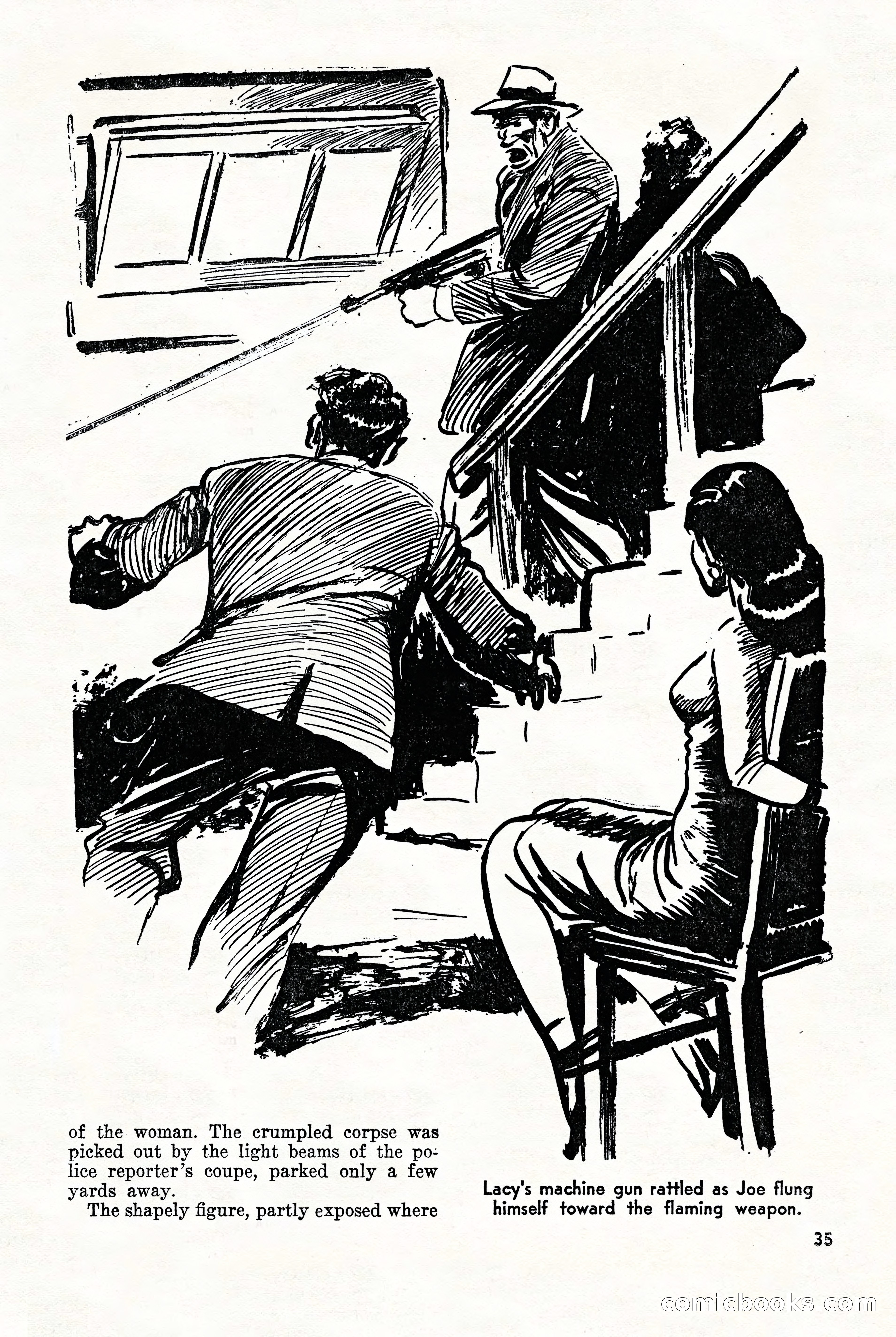 Super-Detective, November 1946 — page 35 of 132