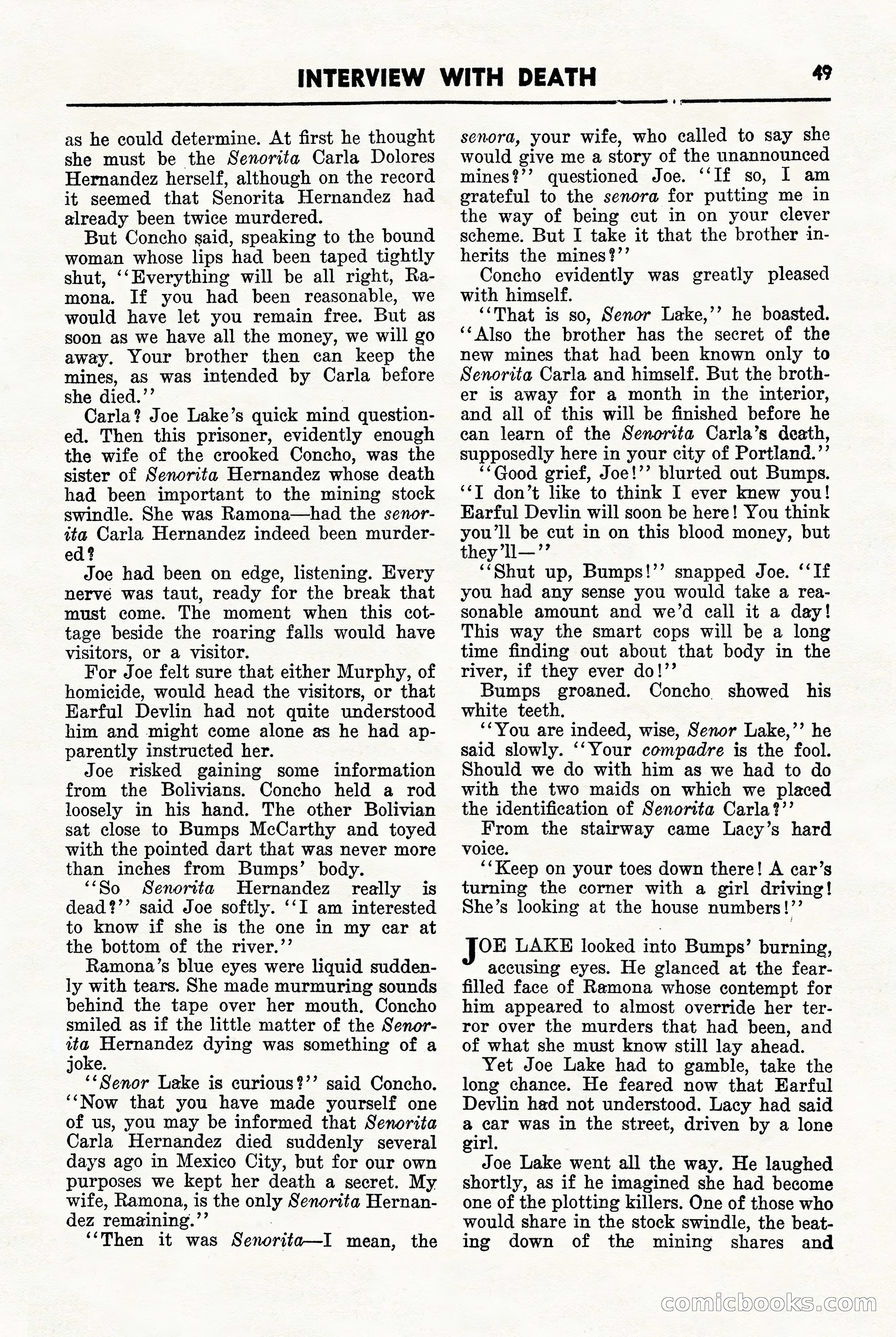 Super-Detective, November 1946 — page 49 of 132