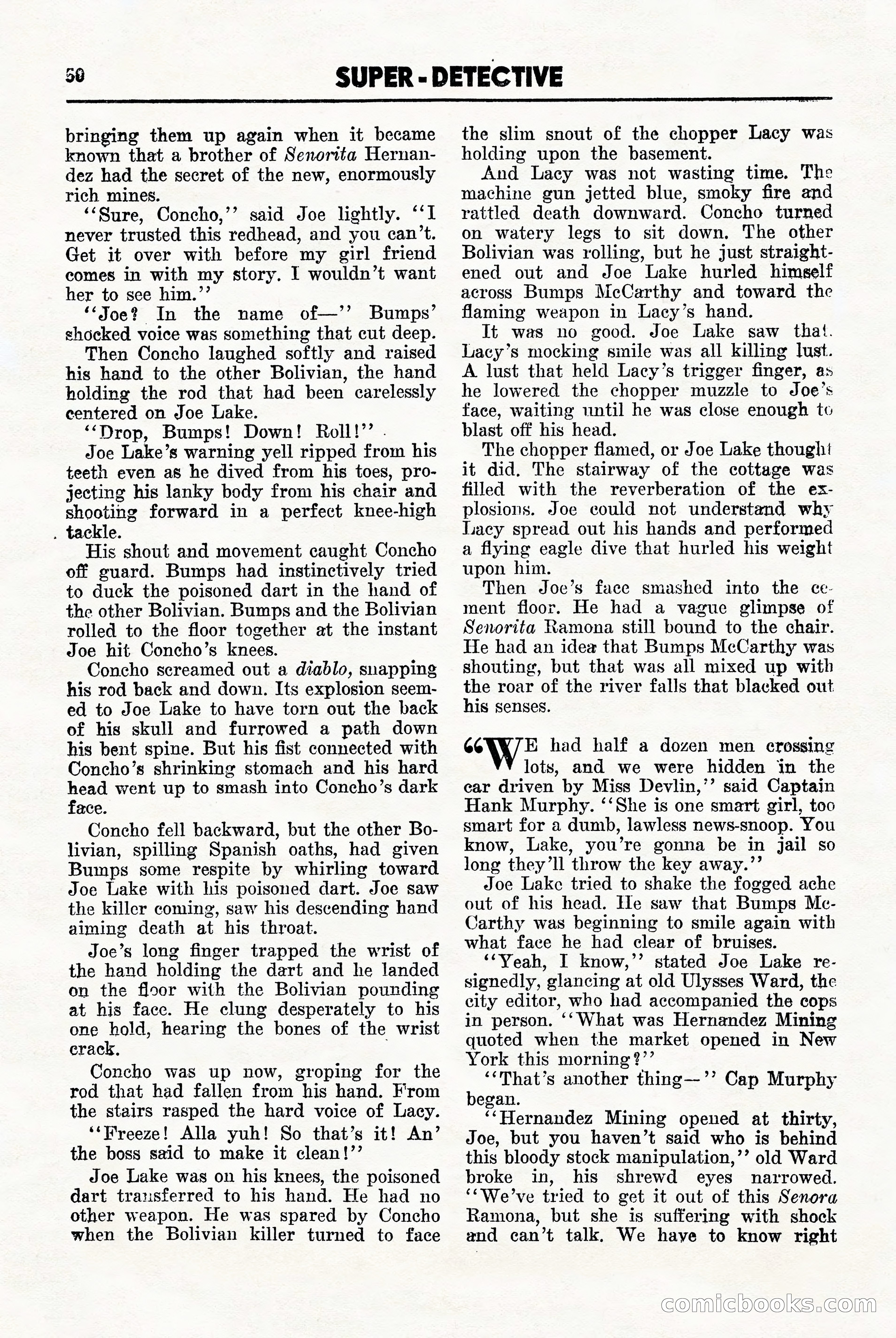 Super-Detective, November 1946 — page 50 of 132
