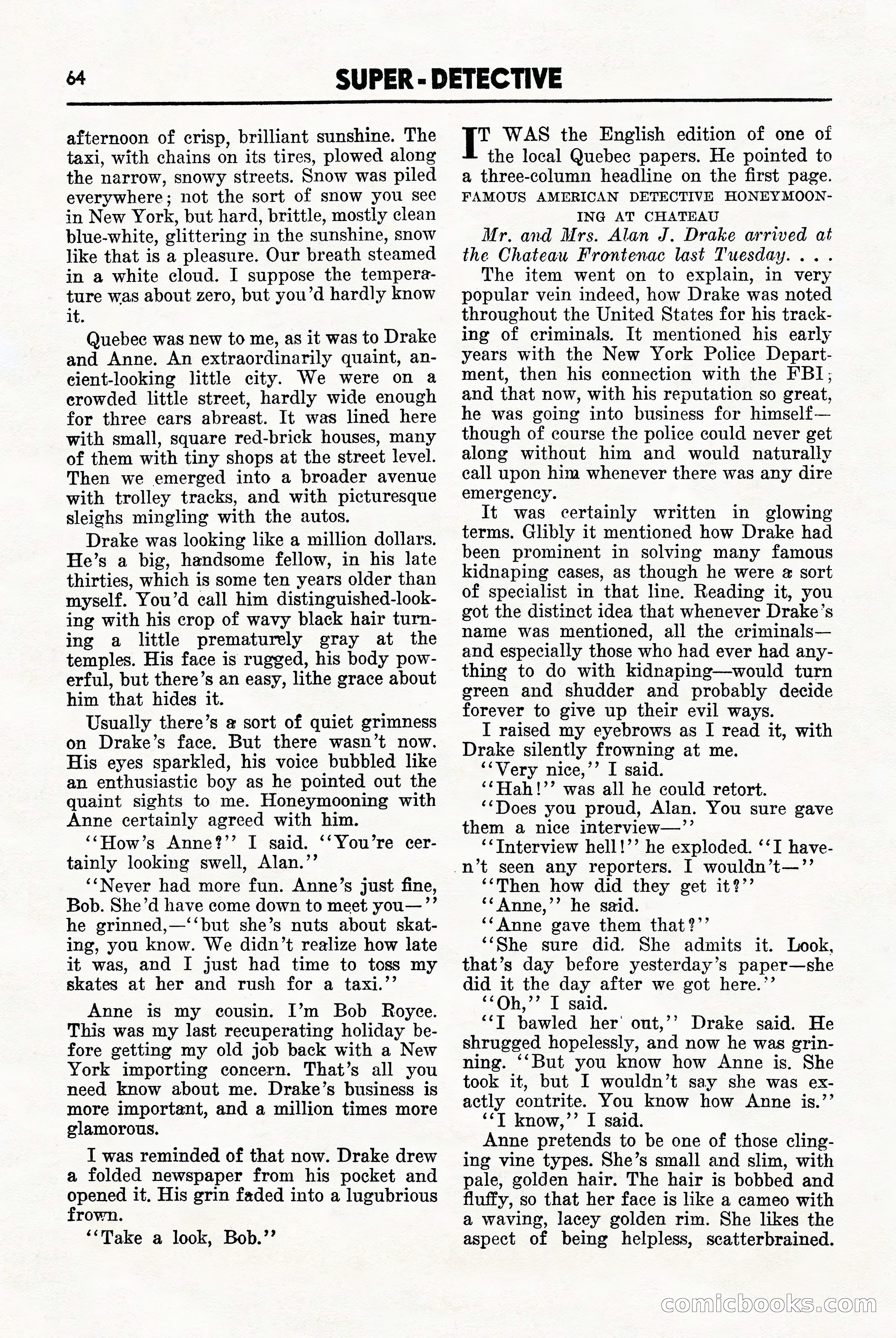 Super-Detective, November 1946 — page 64 of 132
