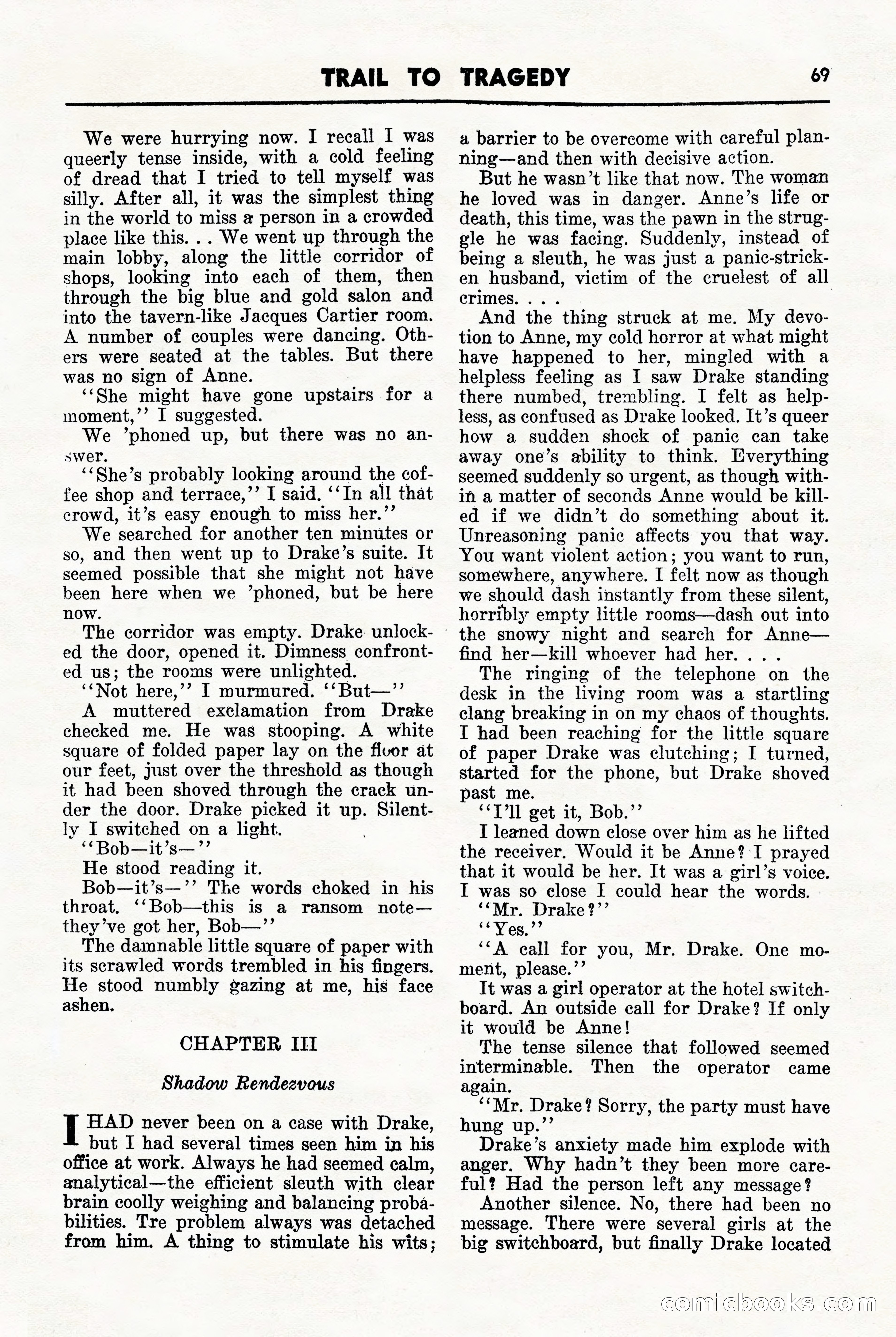 Super-Detective, November 1946 — page 69 of 132