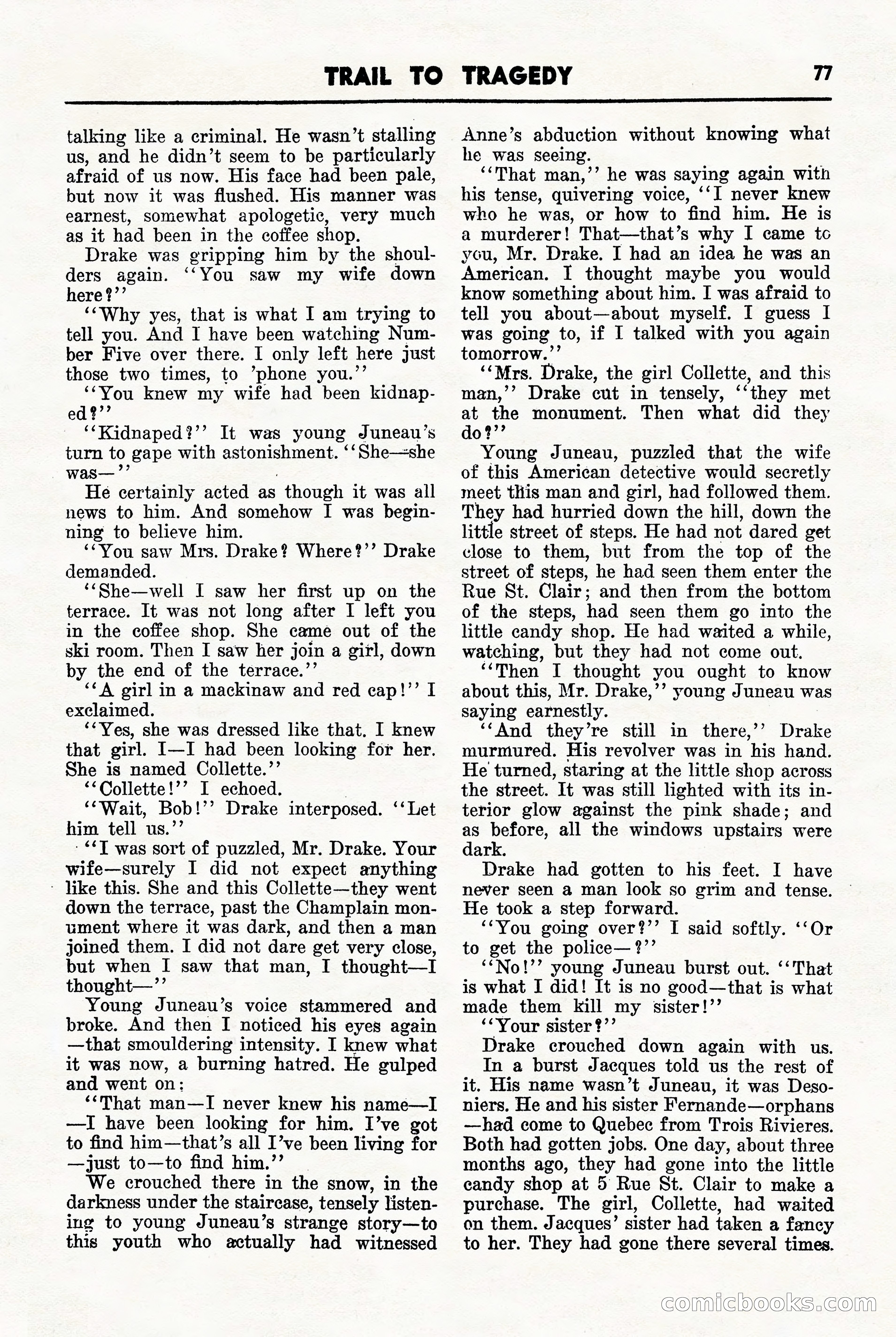 Super-Detective, November 1946 — page 77 of 132
