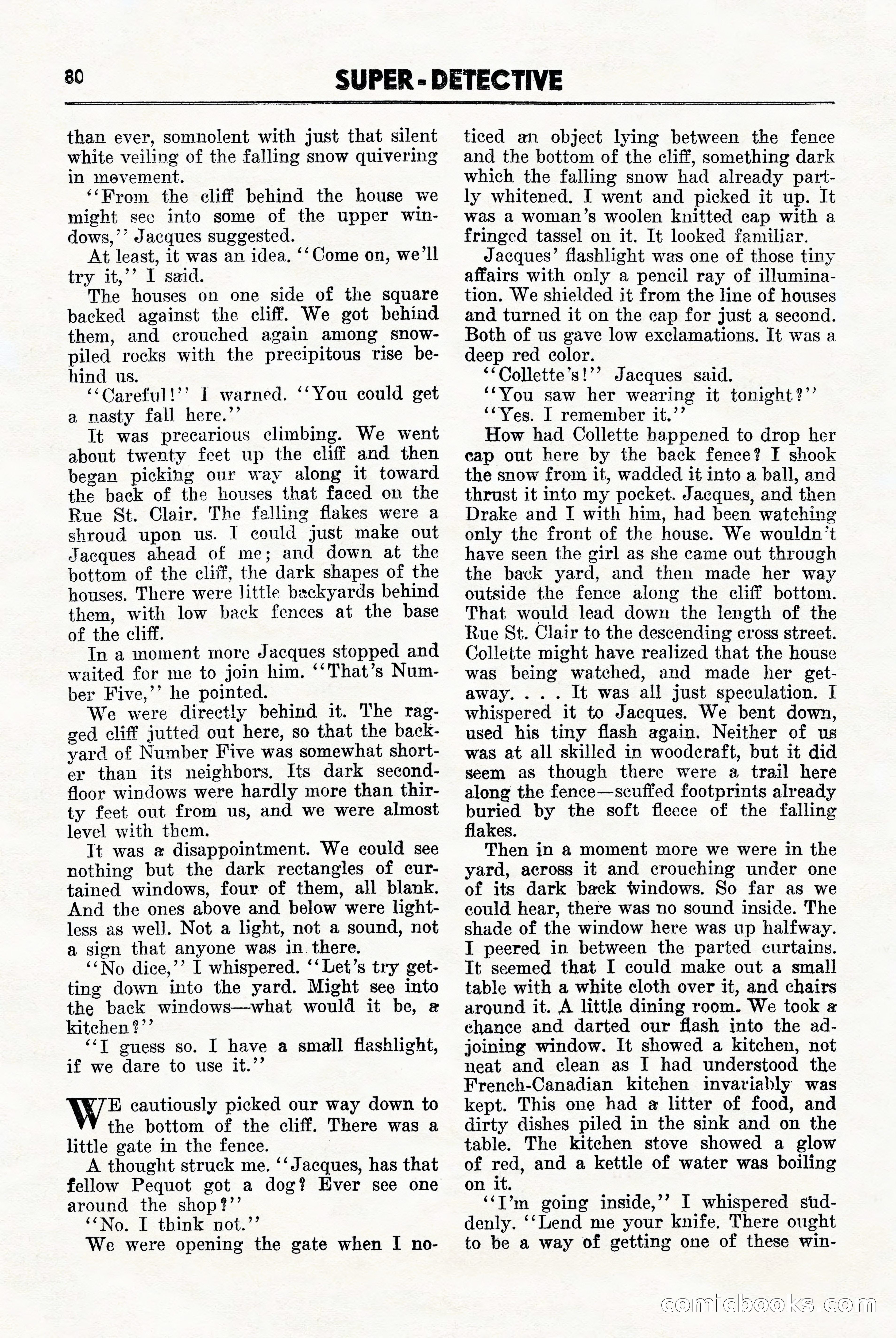 Super-Detective, November 1946 — page 80 of 132