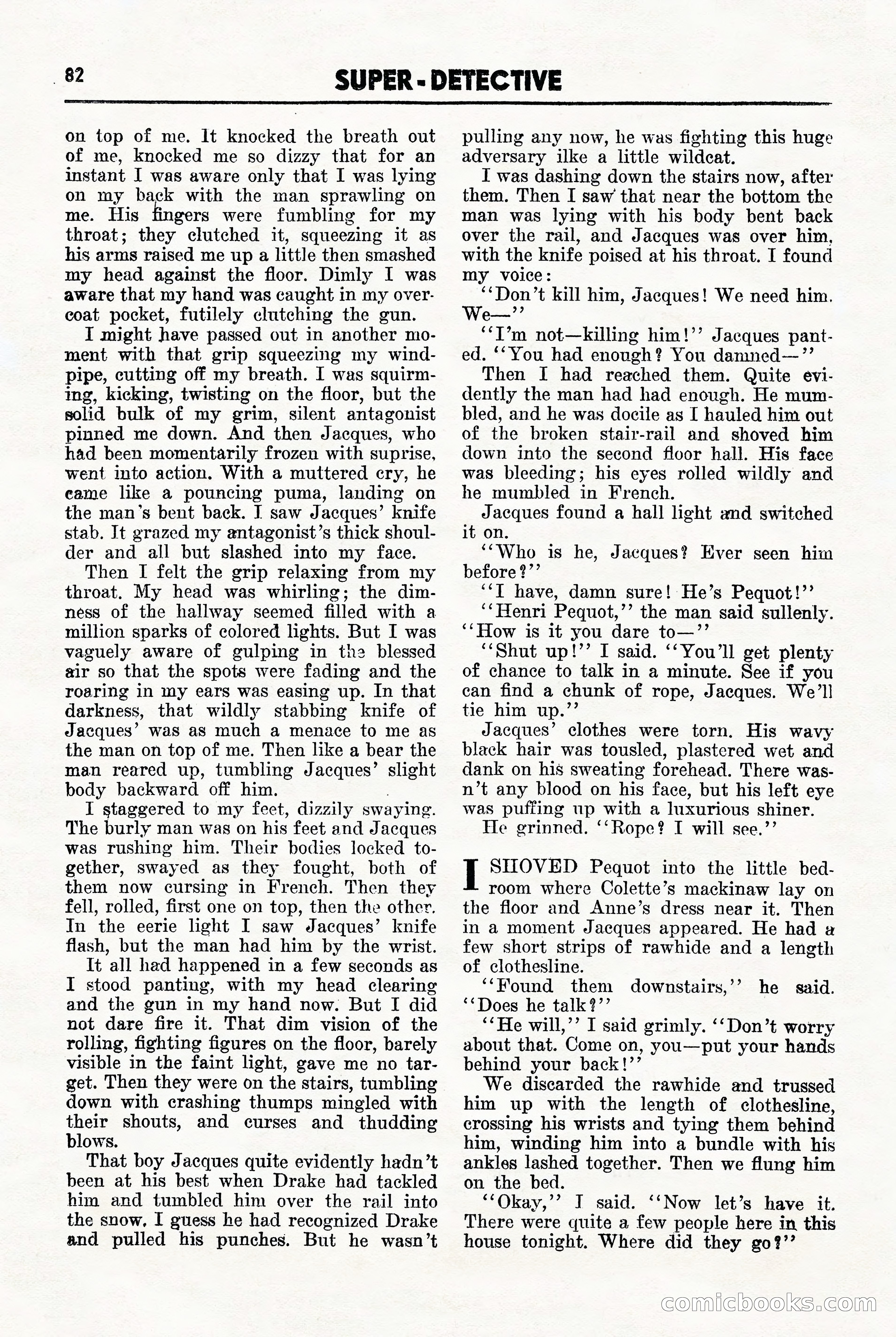 Super-Detective, November 1946 — page 82 of 132