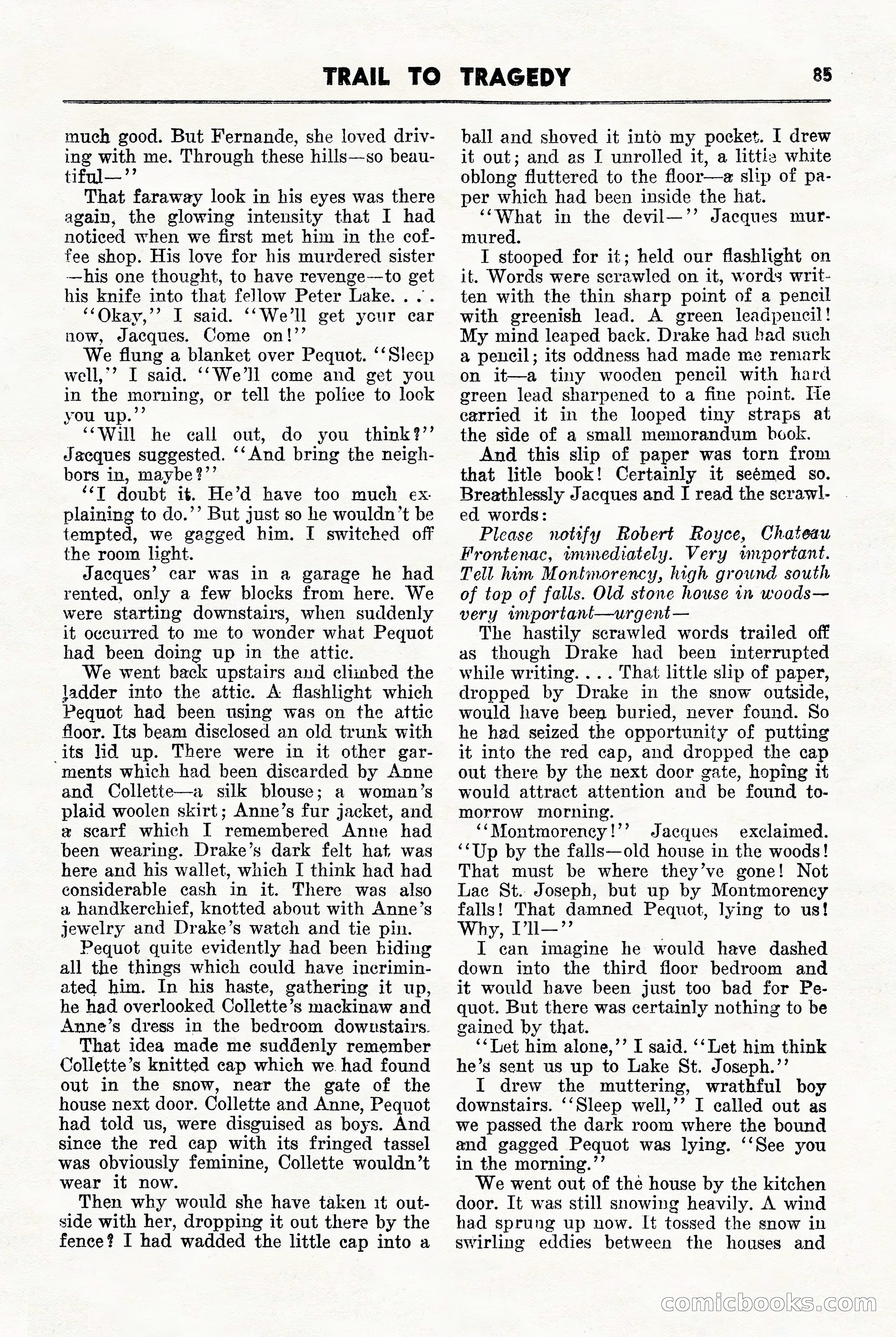 Super-Detective, November 1946 — page 85 of 132