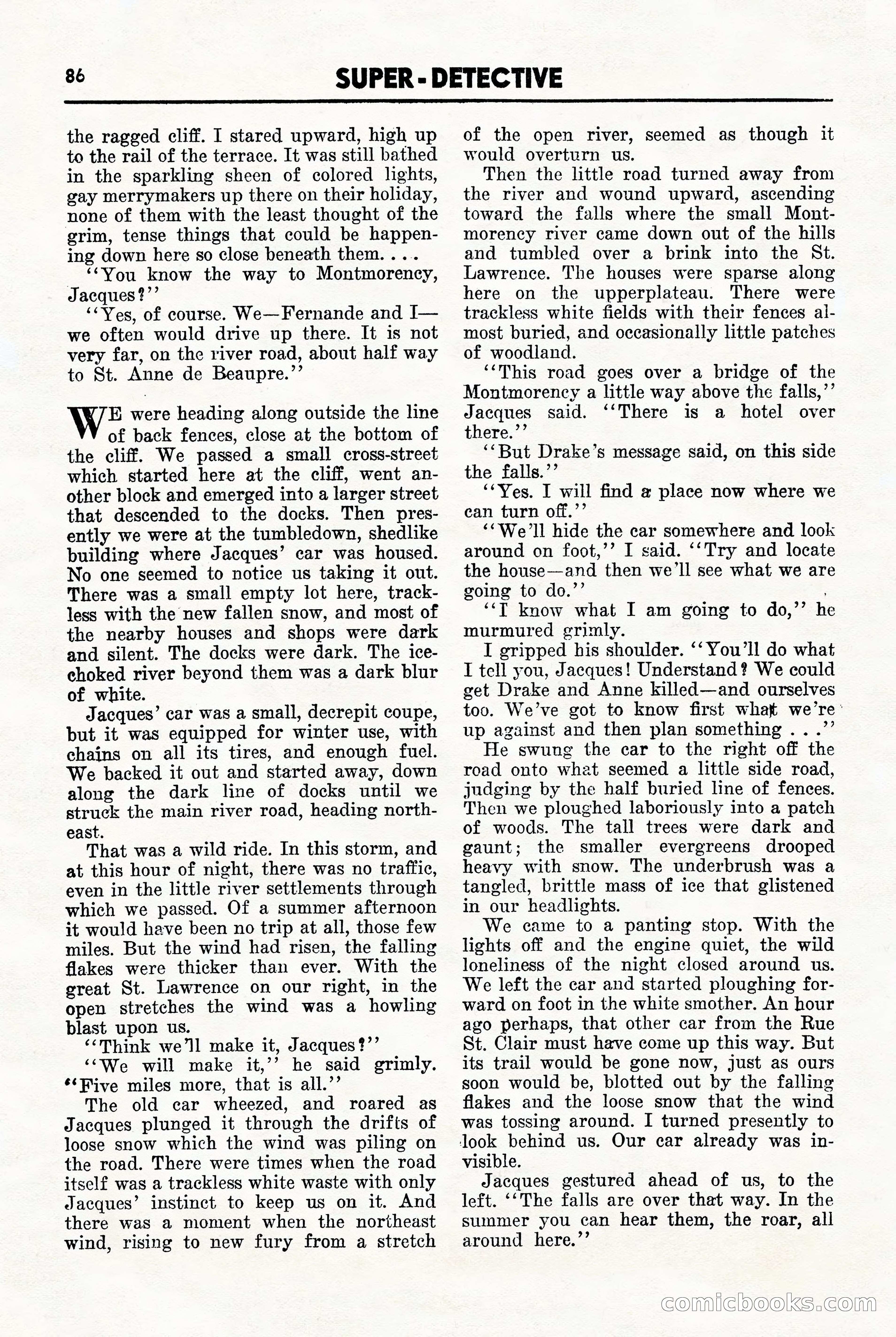 Super-Detective, November 1946 — page 86 of 132