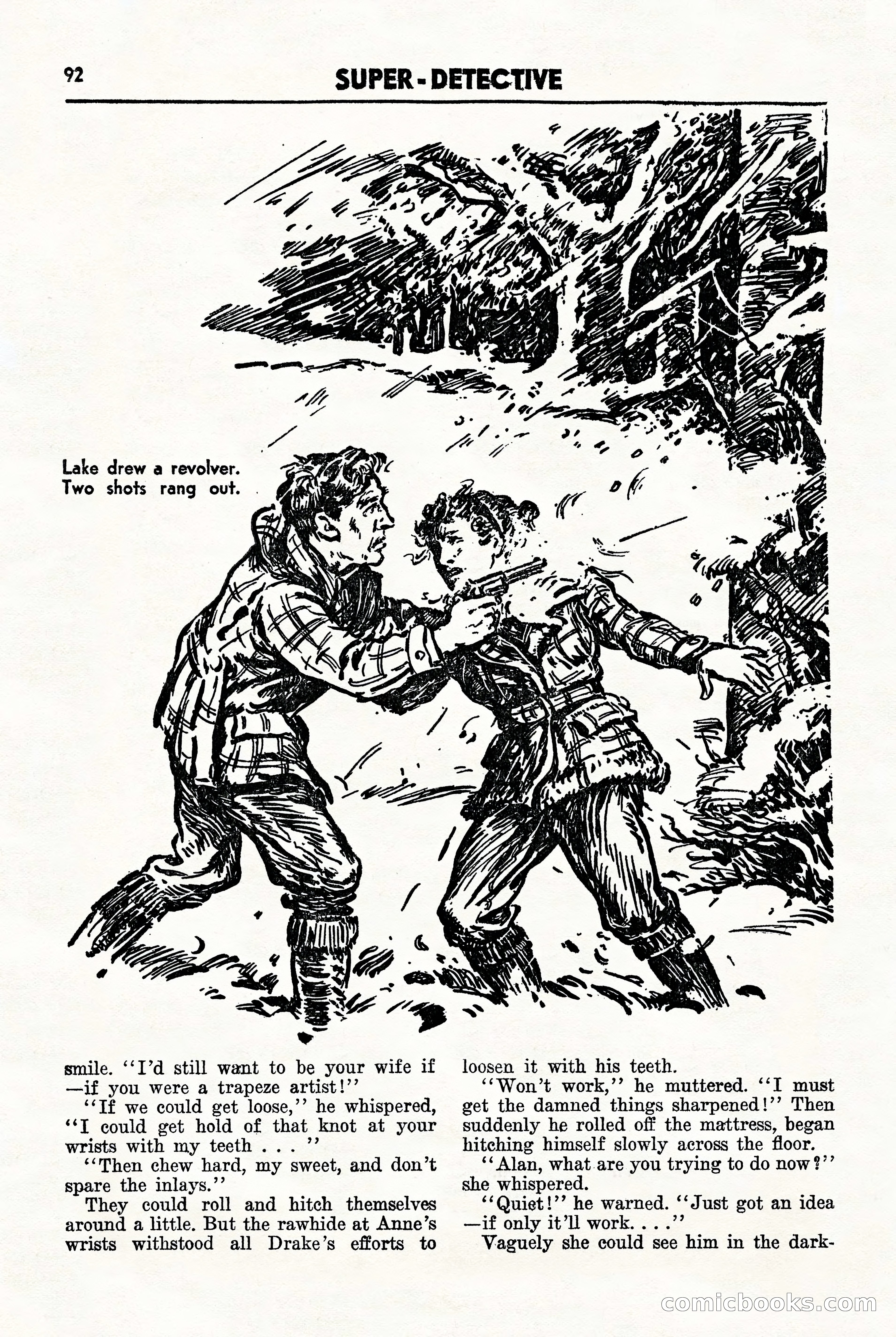 Super-Detective, November 1946 — page 92 of 132