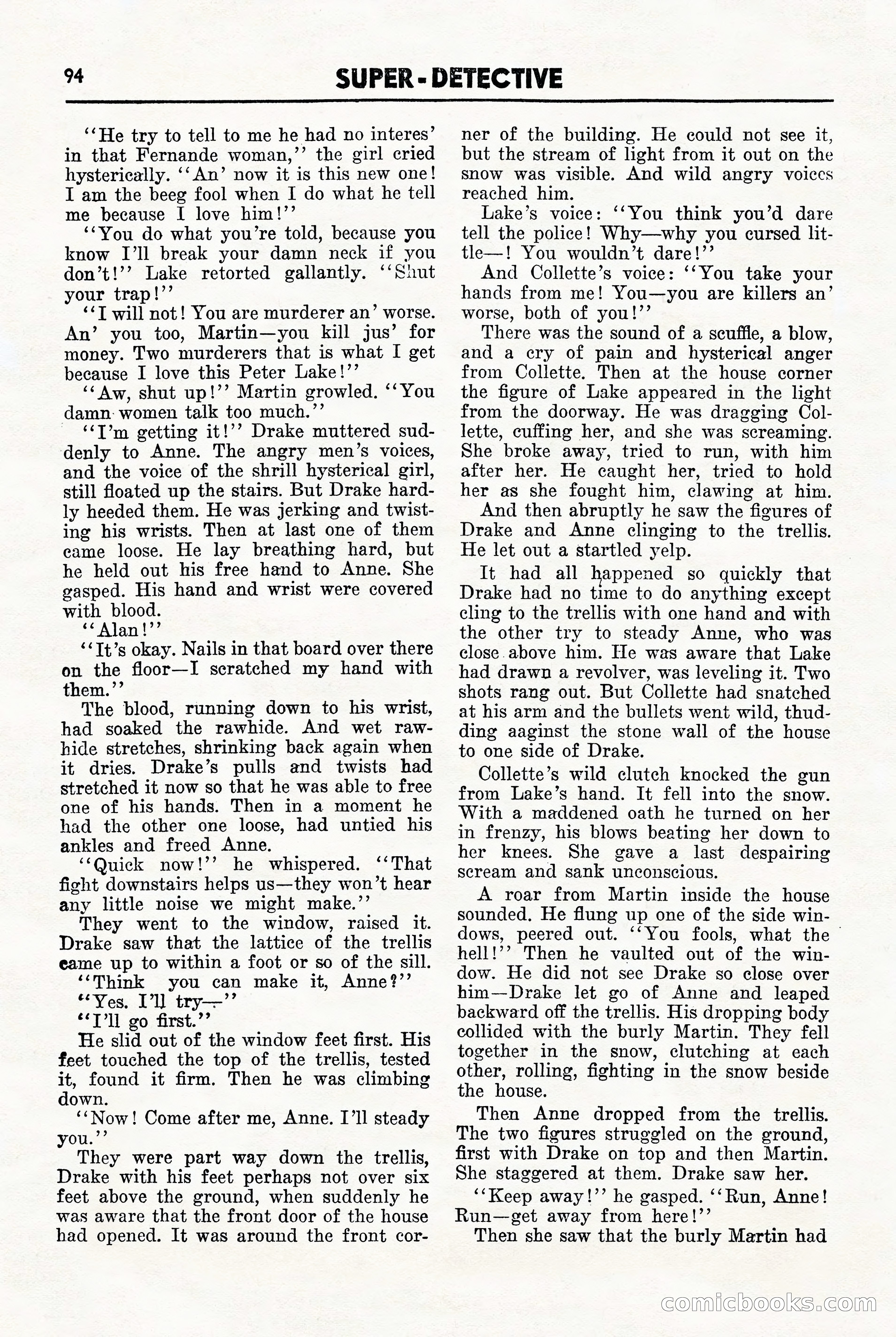 Super-Detective, November 1946 — page 94 of 132