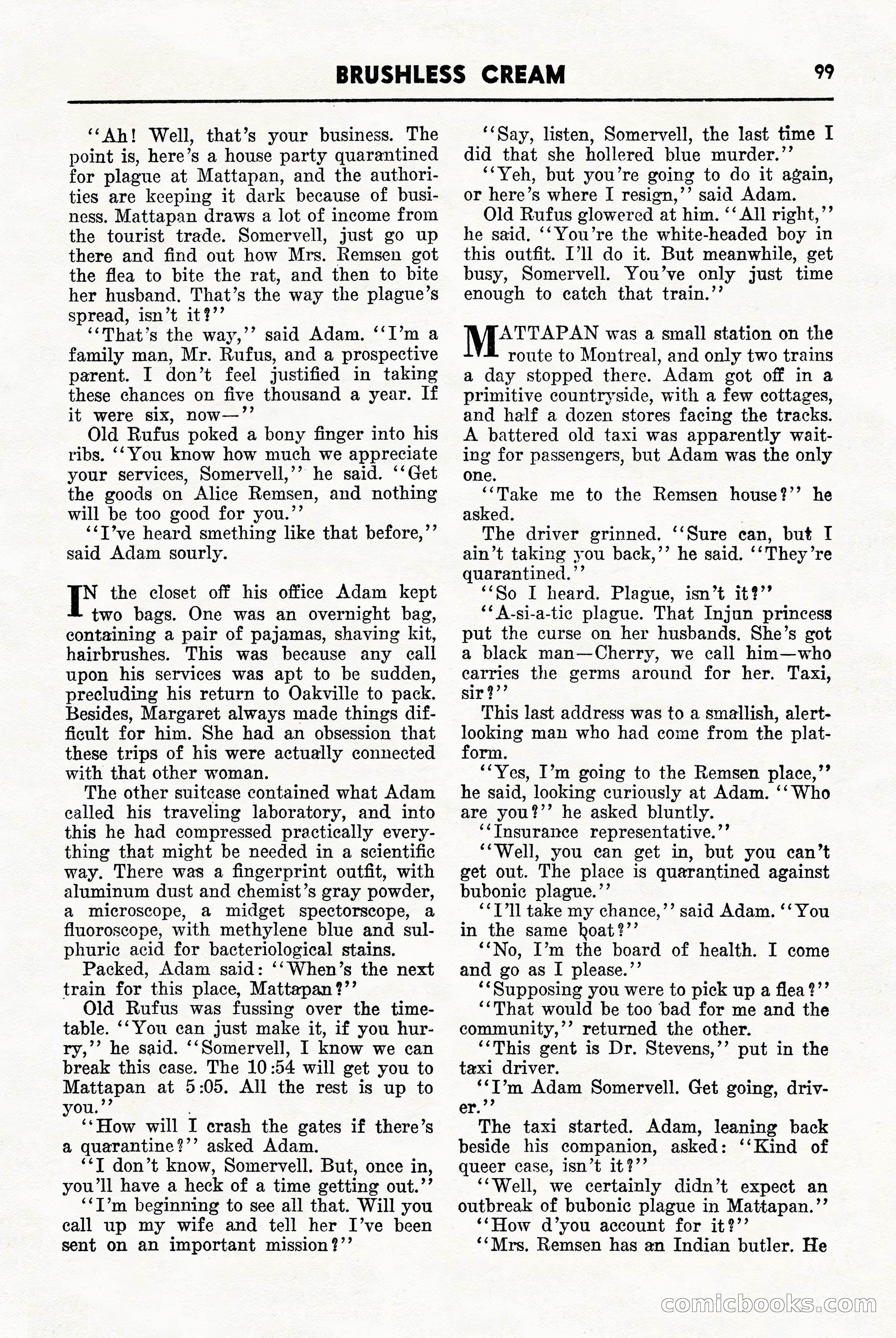 Super-Detective, November 1946 — page 99 of 132