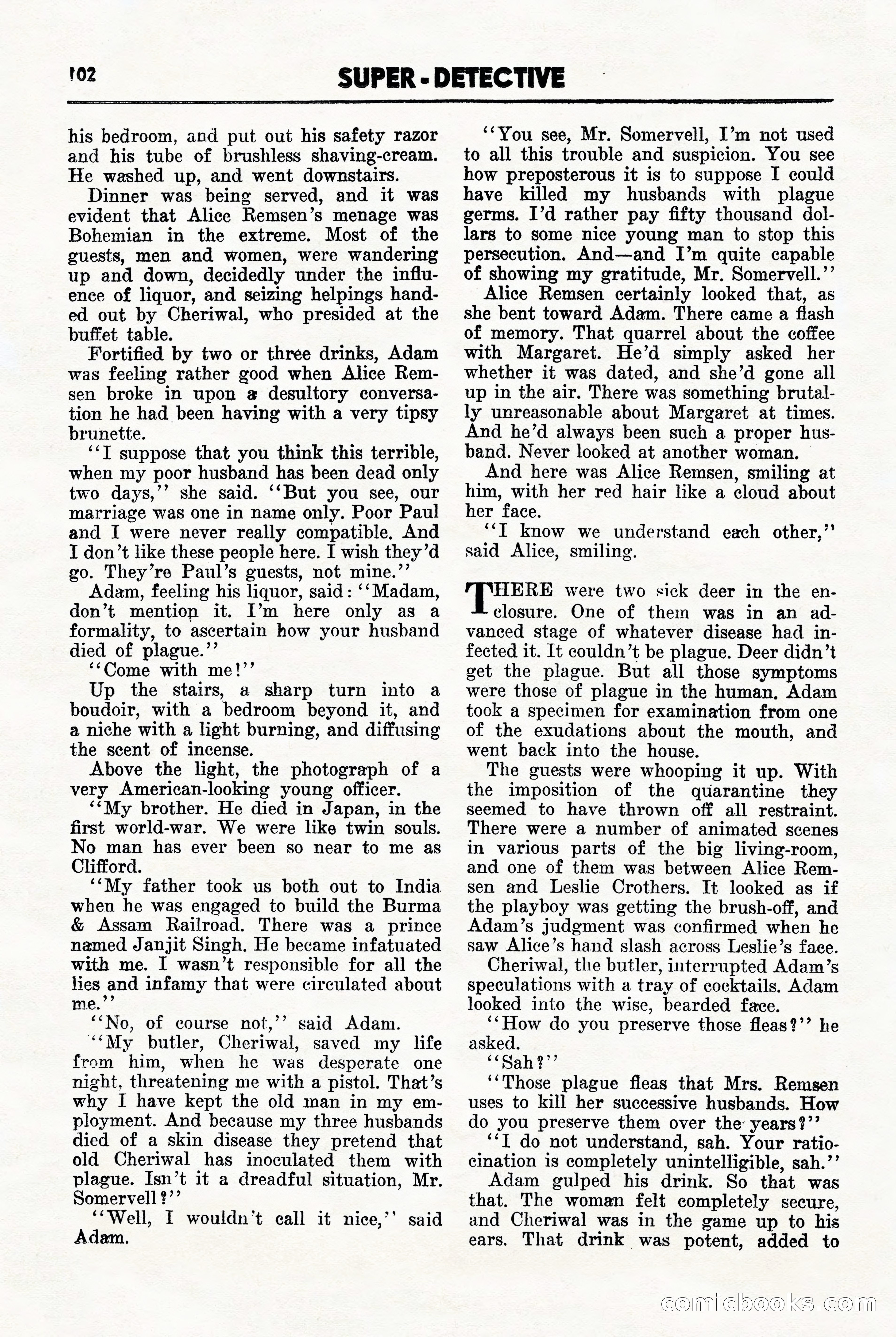Super-Detective, November 1946 — page 102 of 132