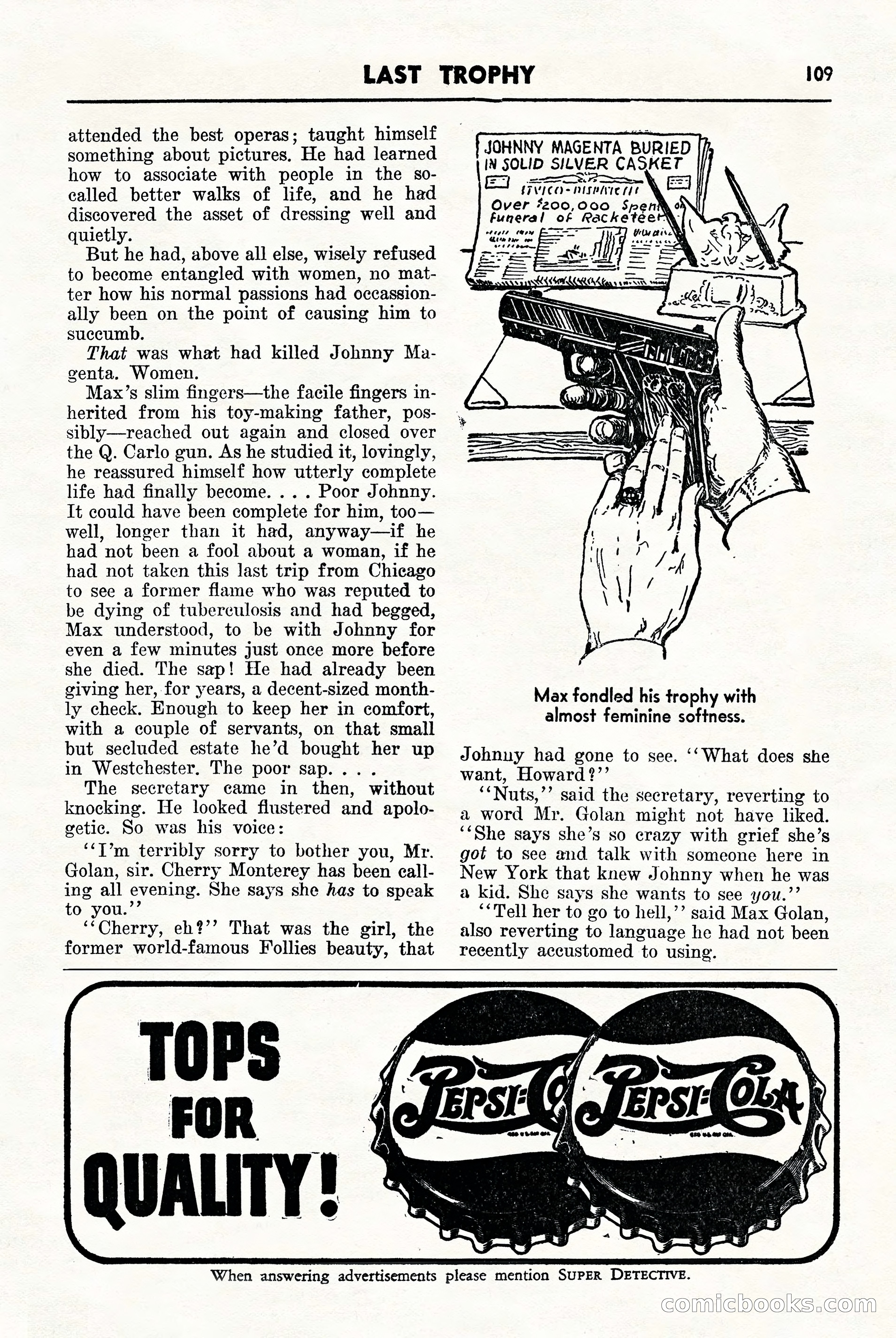 Super-Detective, November 1946 — page 109 of 132