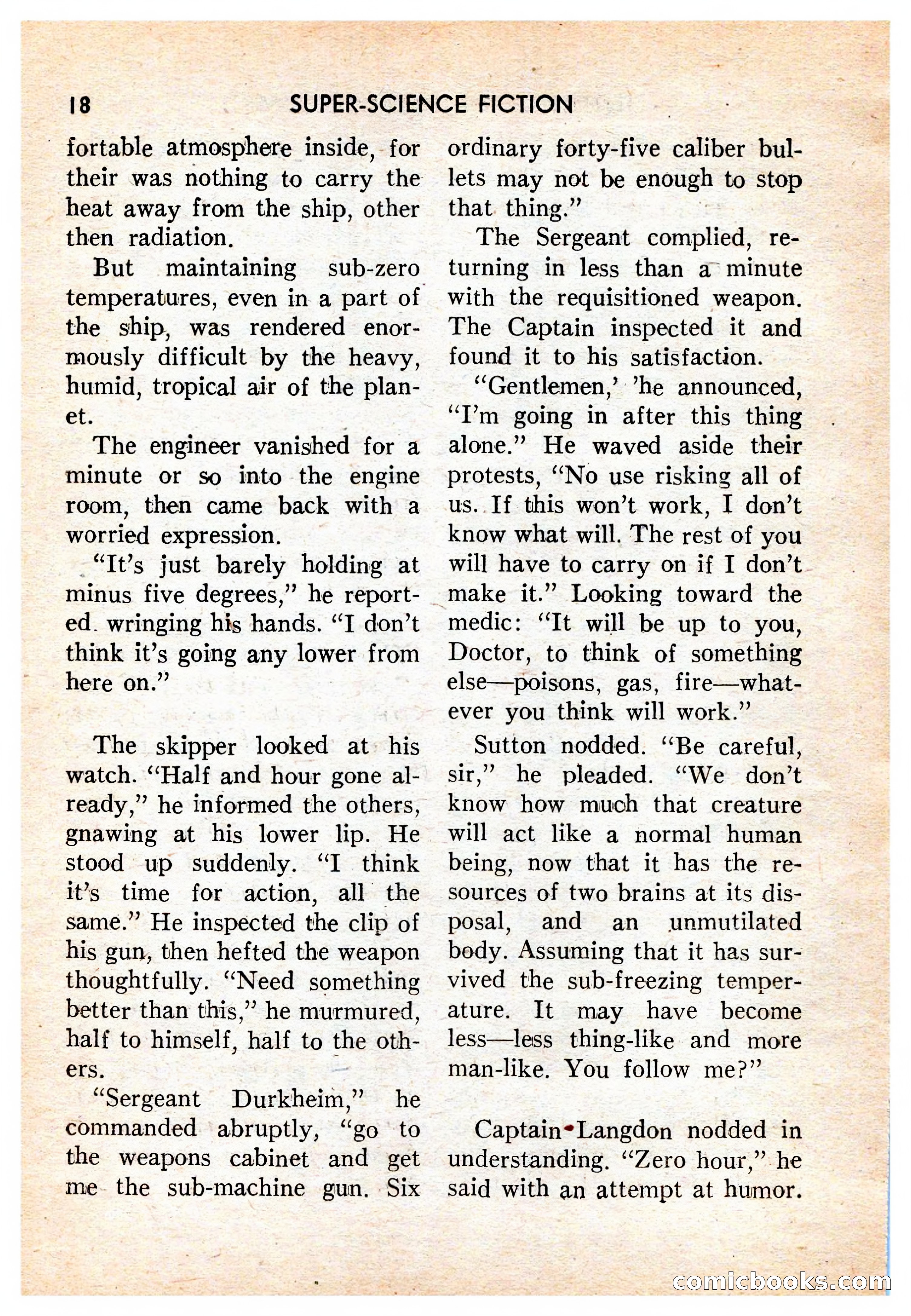 Super-Science Fiction, Vol. 3, No. 4 — page 21 of 133