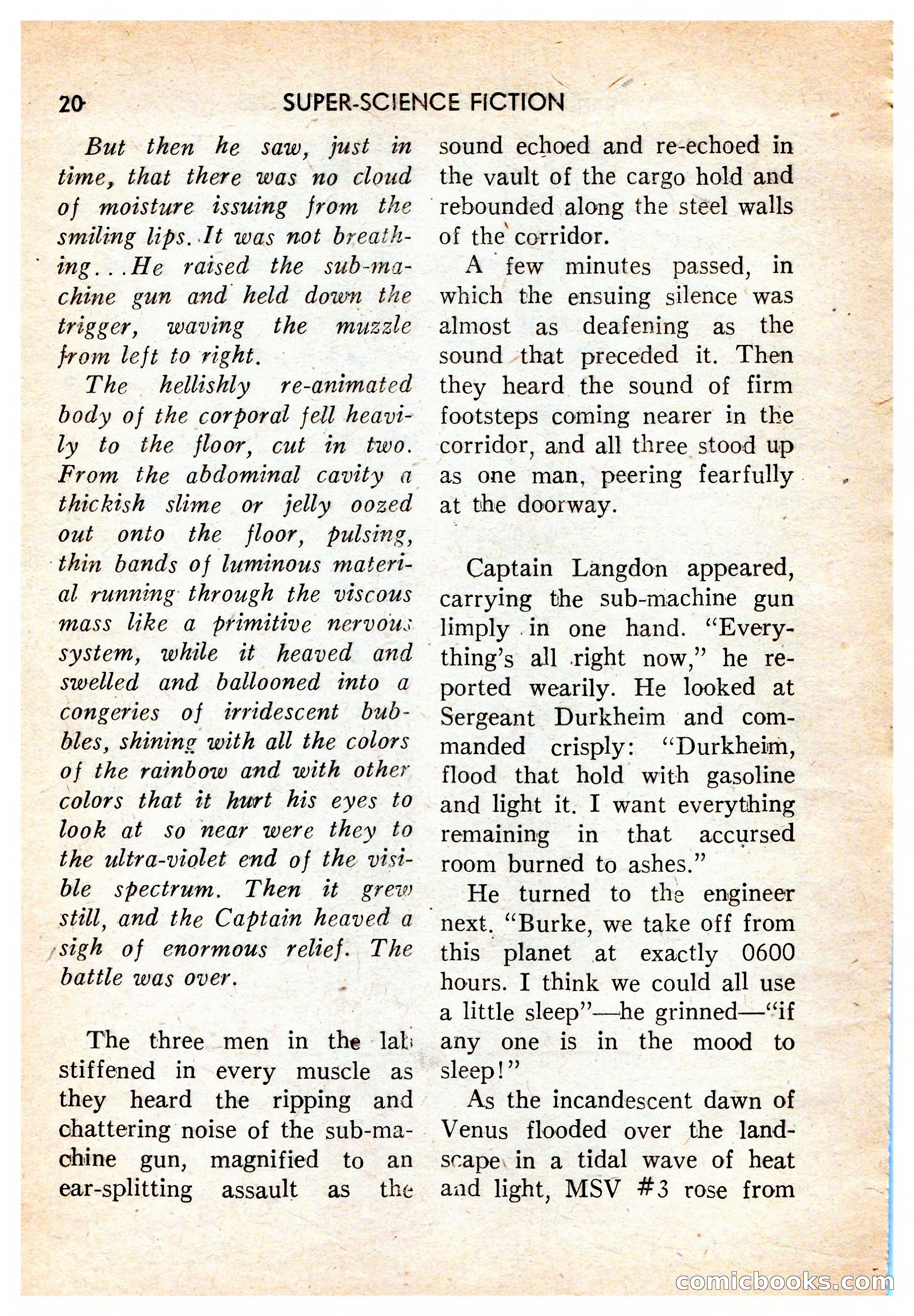 Super-Science Fiction, Vol. 3, No. 4 — page 23 of 133