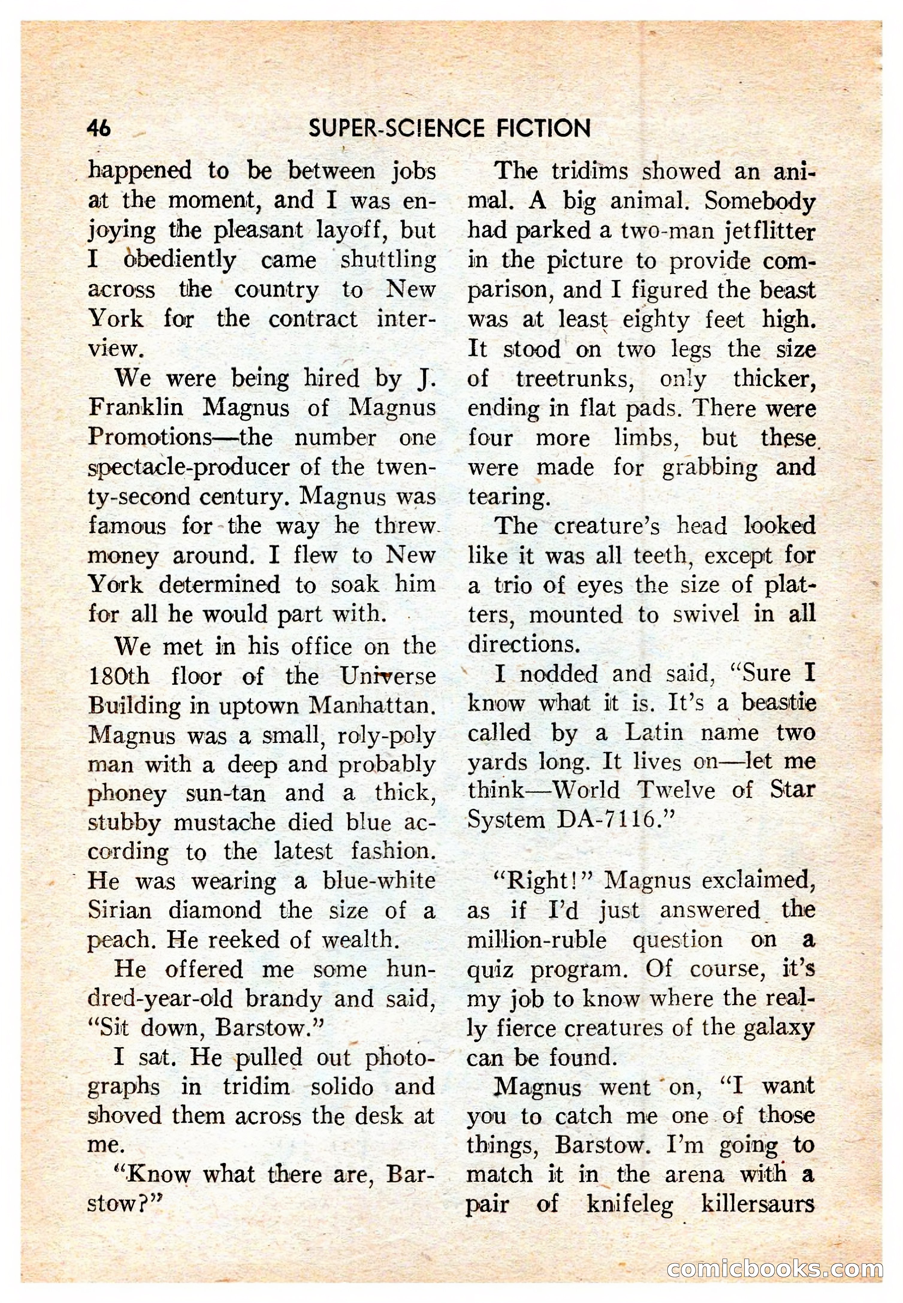 Super-Science Fiction, Vol. 3, No. 4 — page 49 of 133