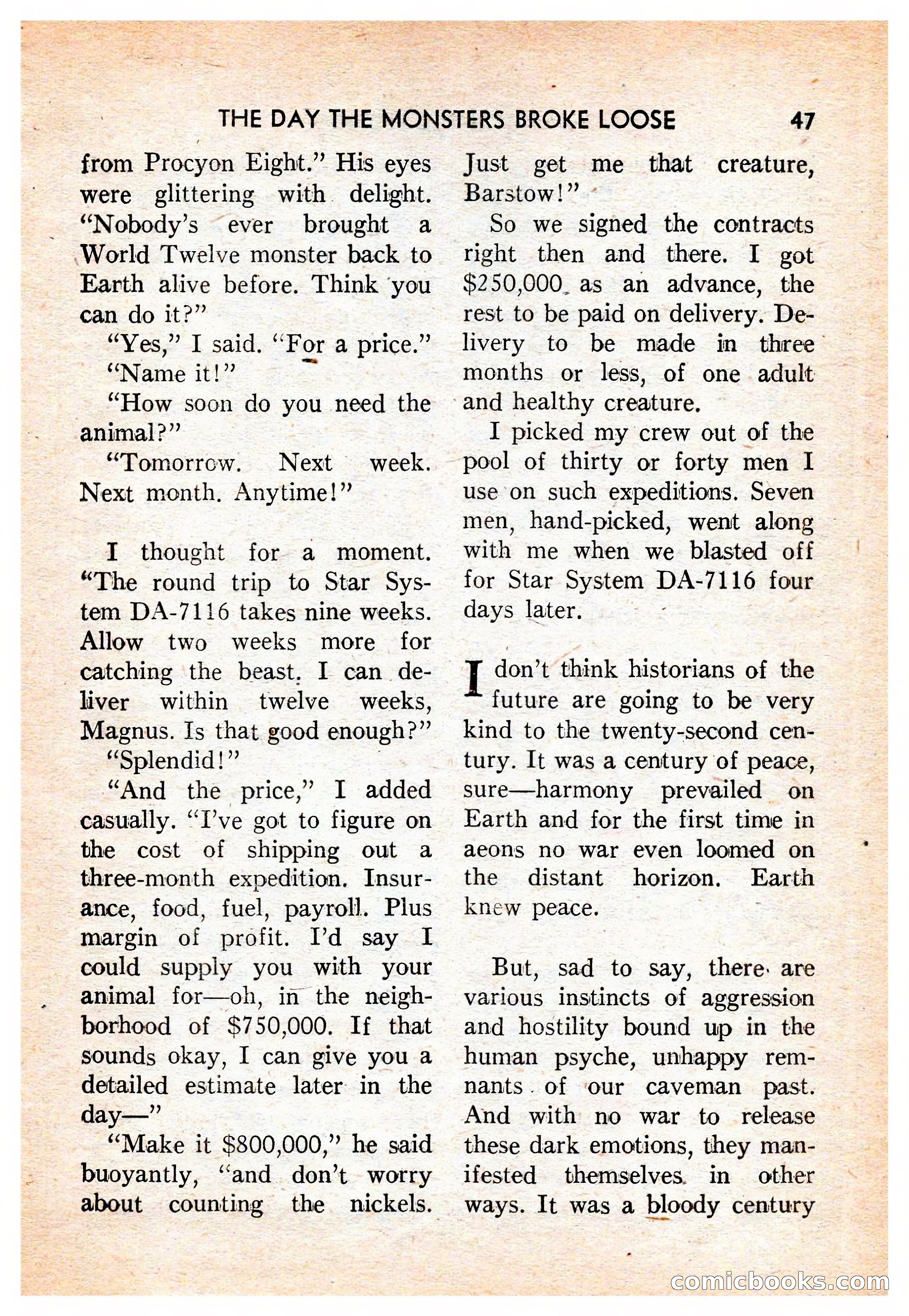 Super-Science Fiction, Vol. 3, No. 4 — page 50 of 133