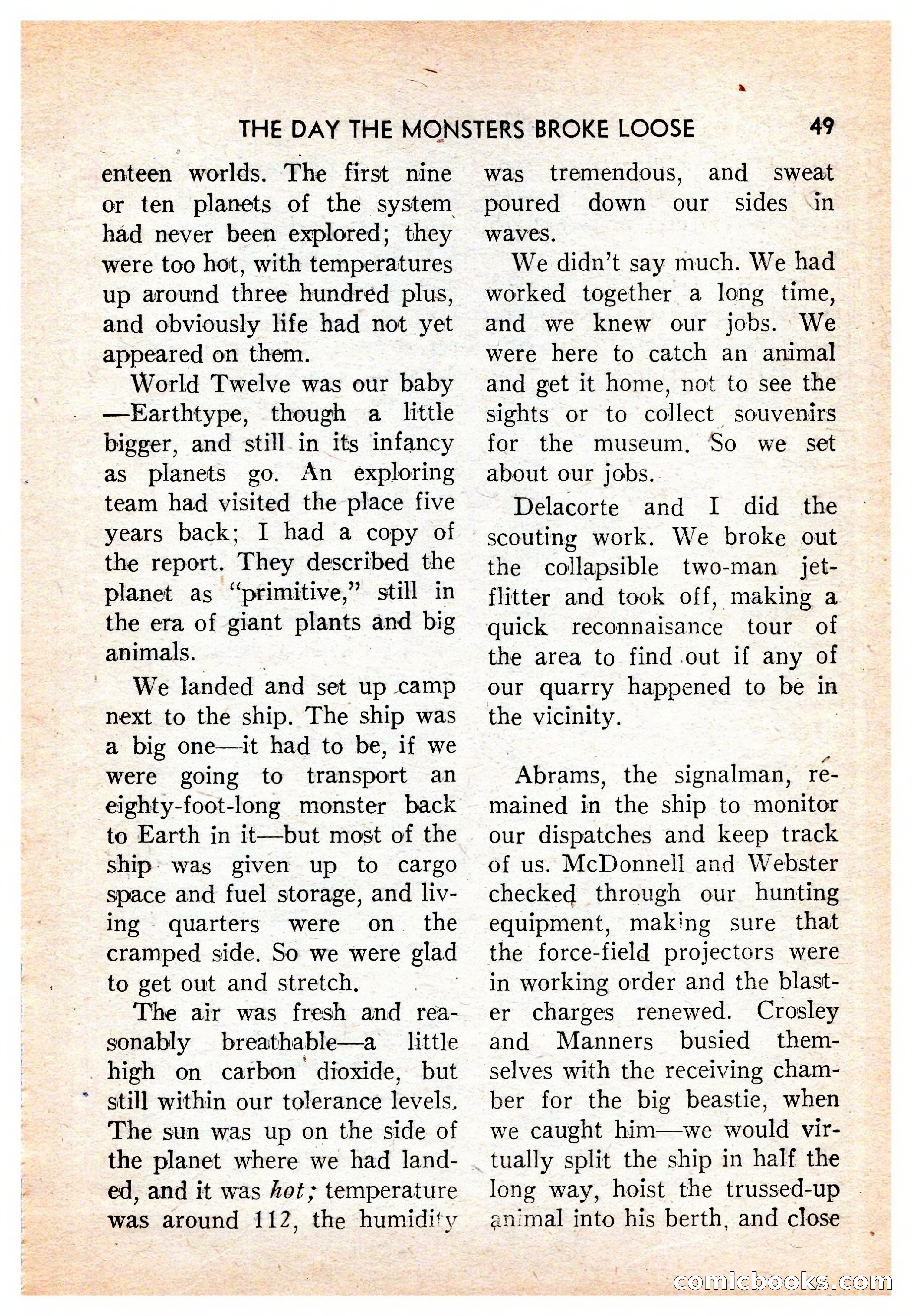 Super-Science Fiction, Vol. 3, No. 4 — page 52 of 133