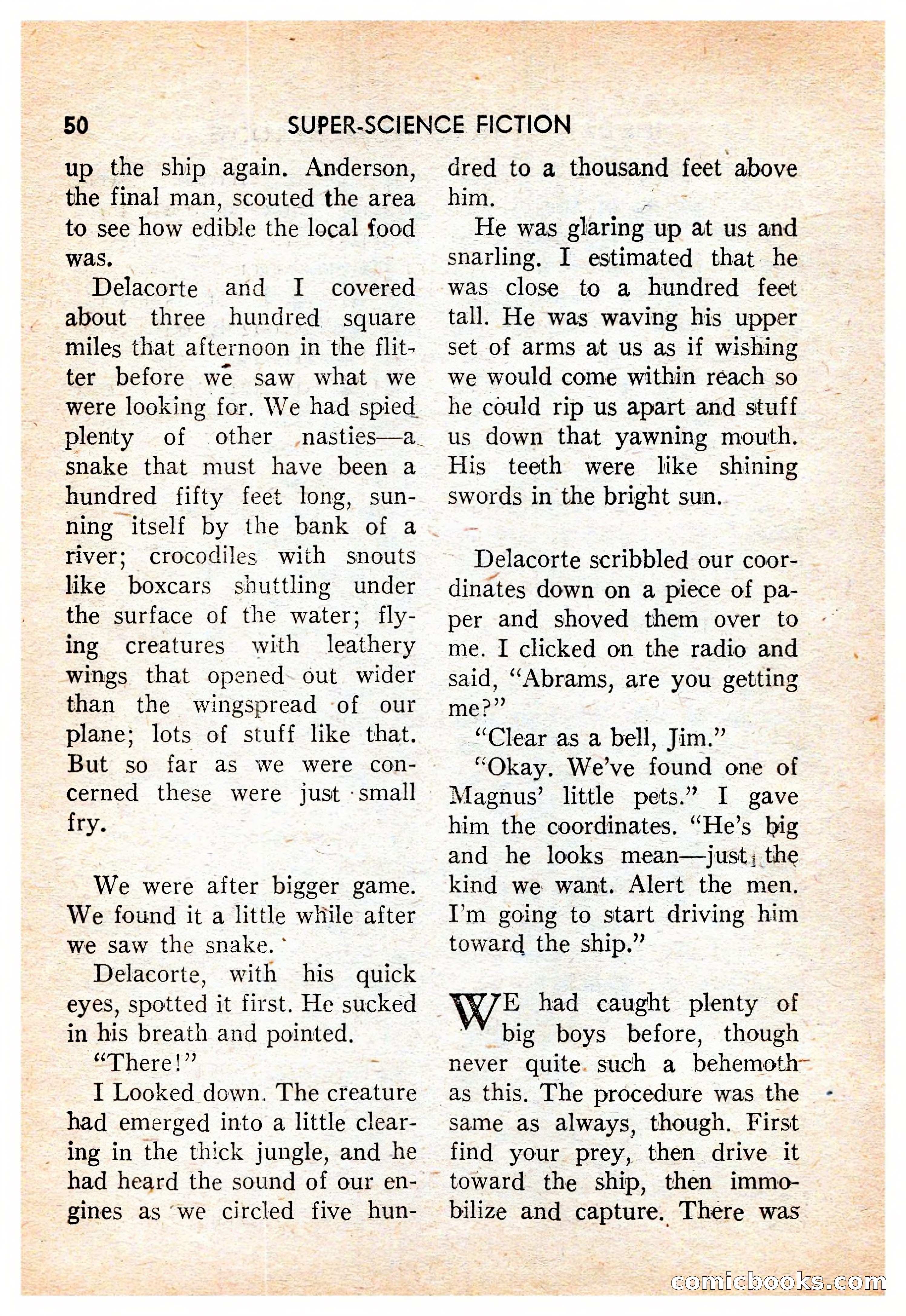 Super-Science Fiction, Vol. 3, No. 4 — page 53 of 133