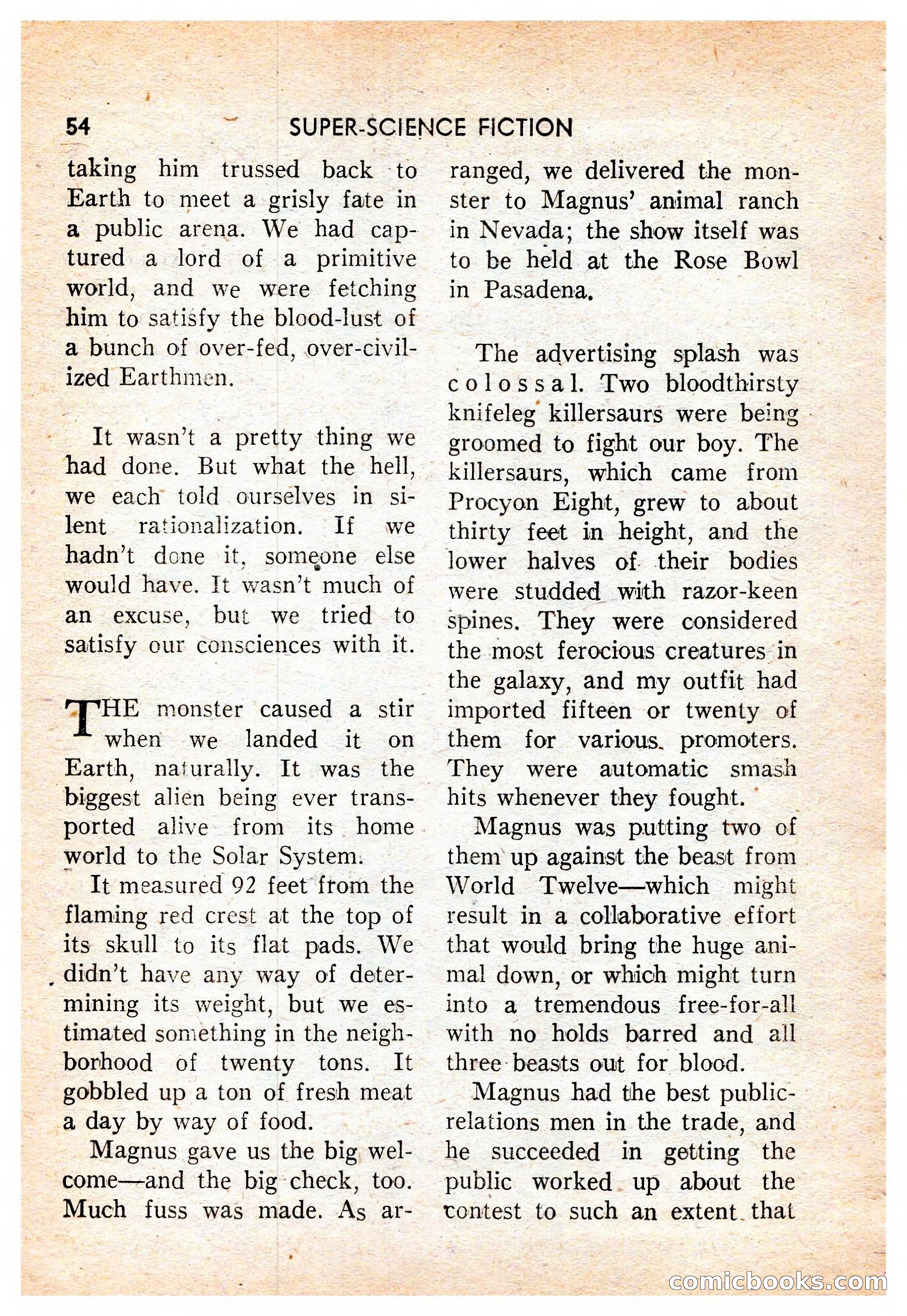 Super-Science Fiction, Vol. 3, No. 4 — page 57 of 133