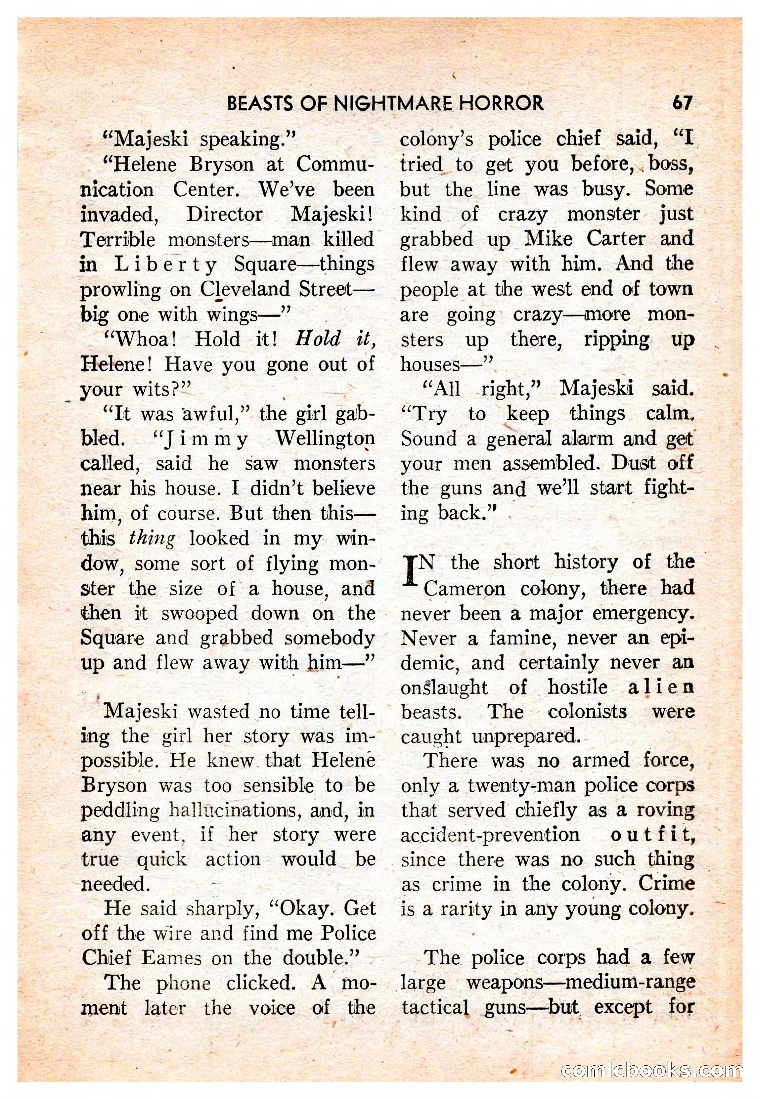 Super-Science Fiction, Vol. 3, No. 4 — page 70 of 133