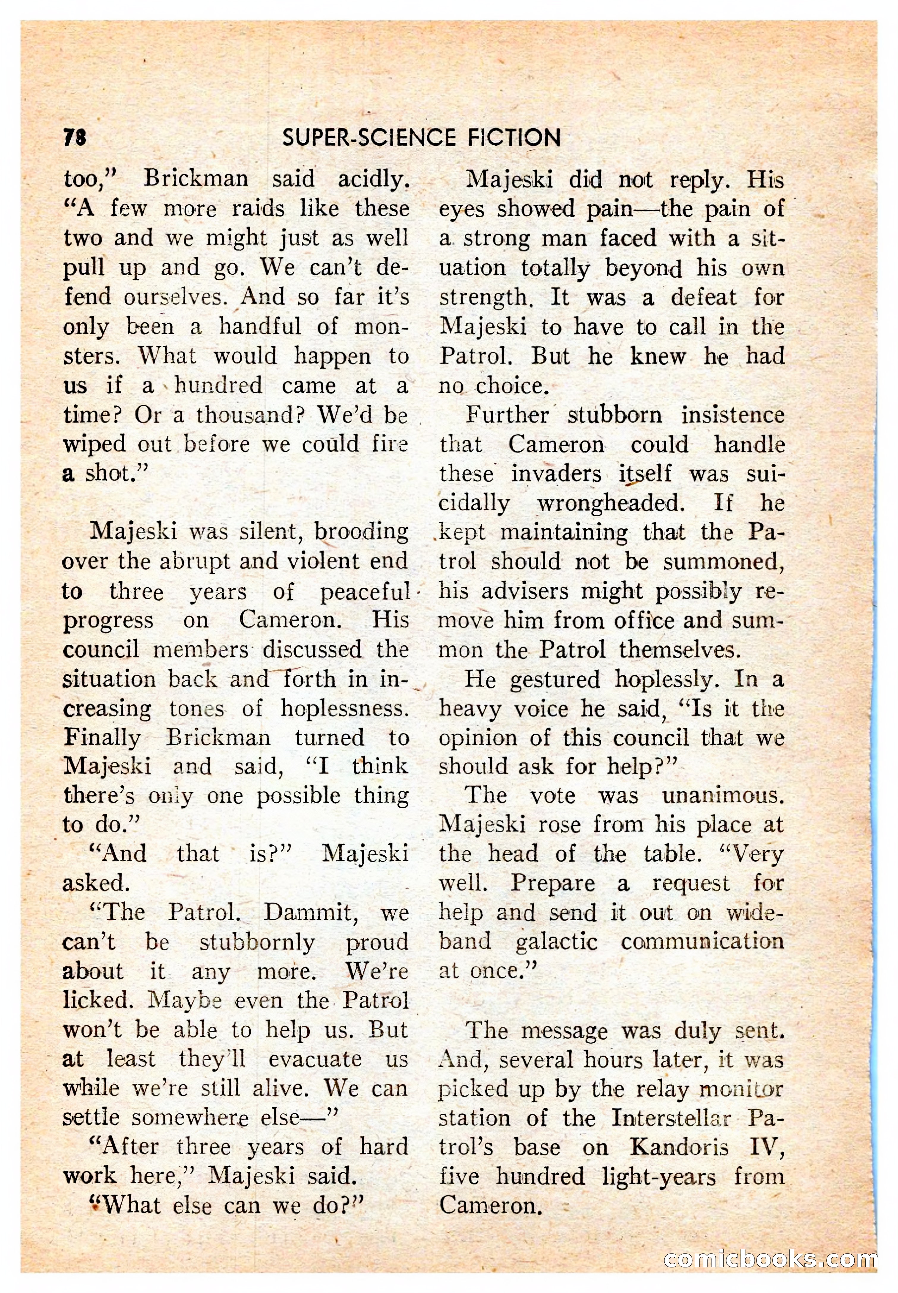 Super-Science Fiction, Vol. 3, No. 4 — page 81 of 133