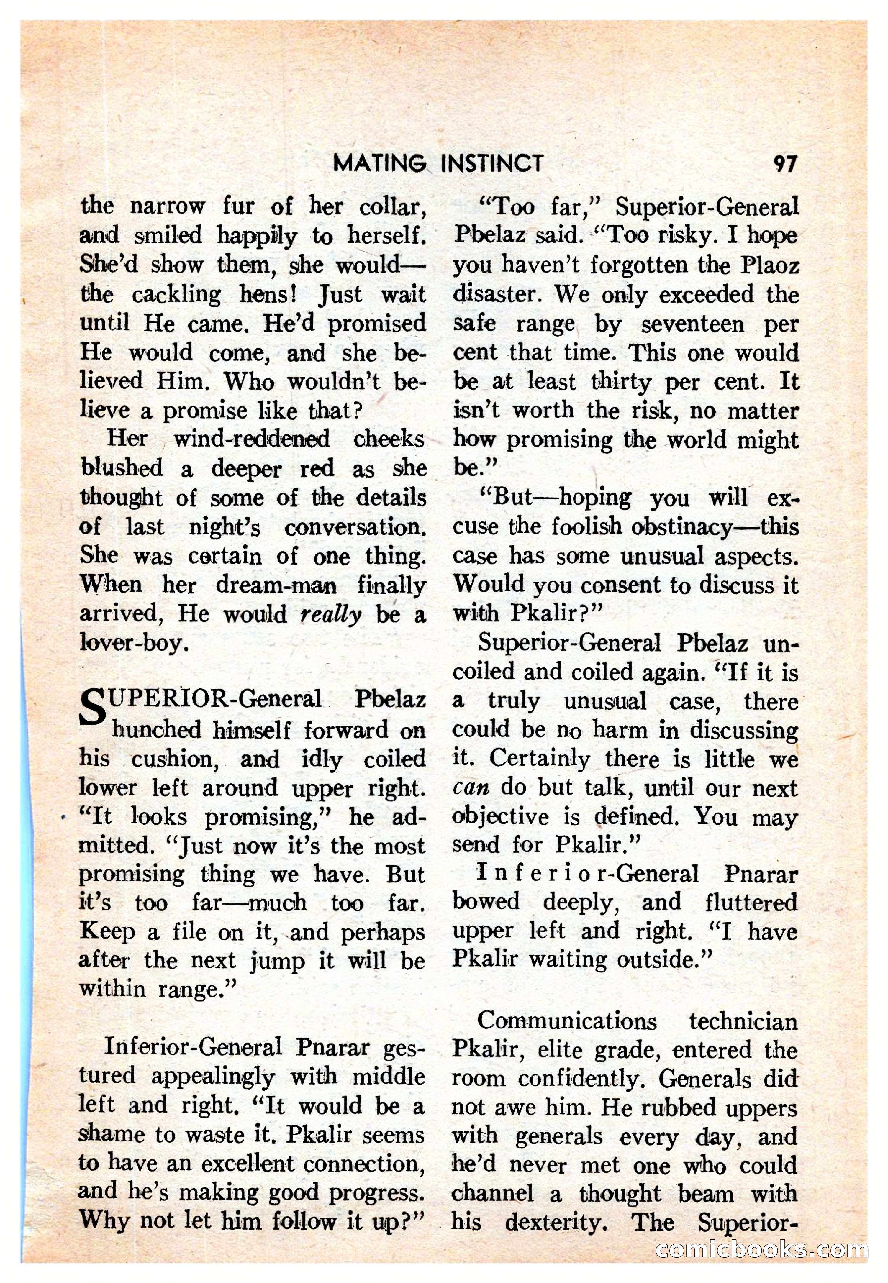 Super-Science Fiction, Vol. 3, No. 4 — page 100 of 133