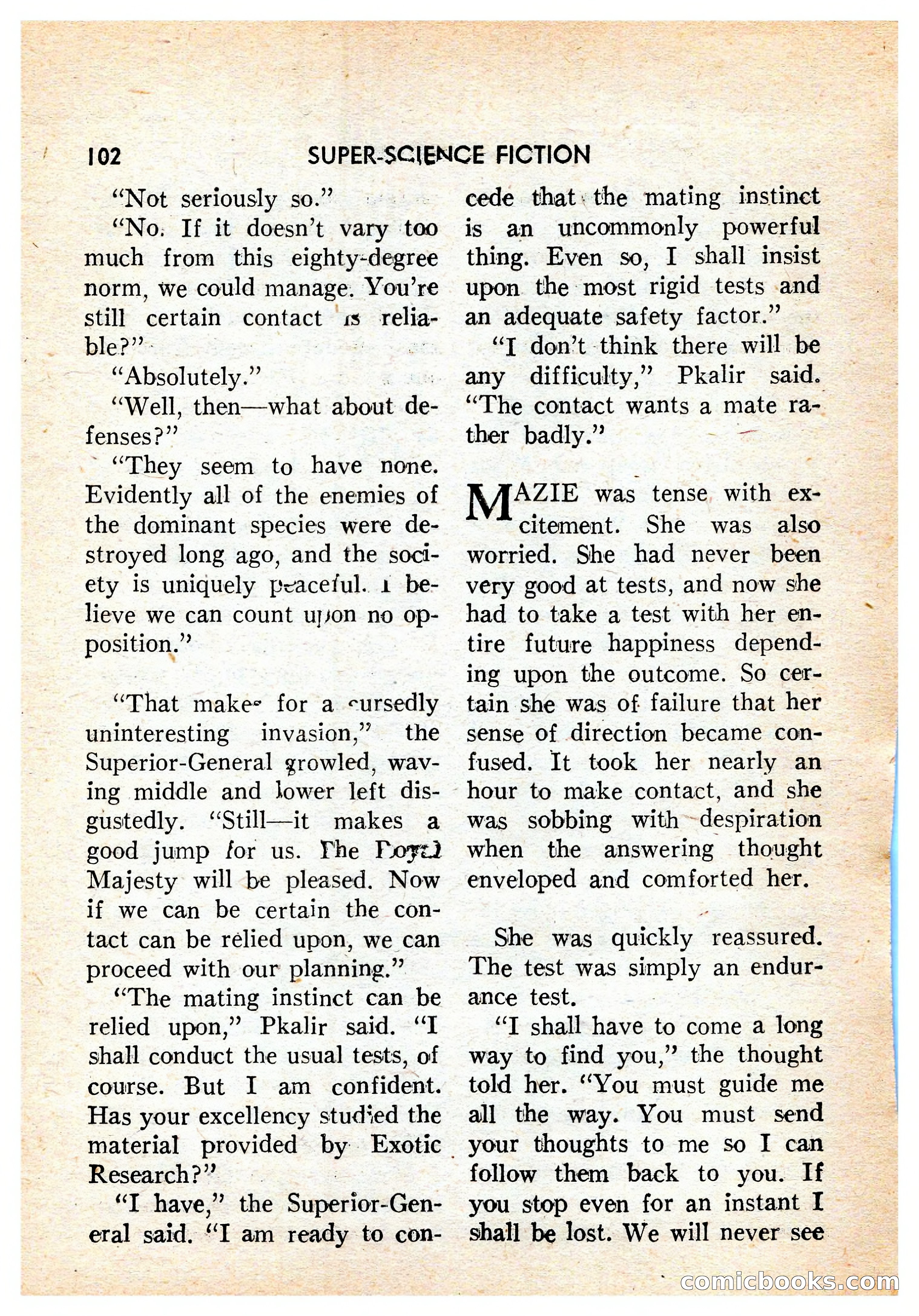 Super-Science Fiction, Vol. 3, No. 4 — page 105 of 133