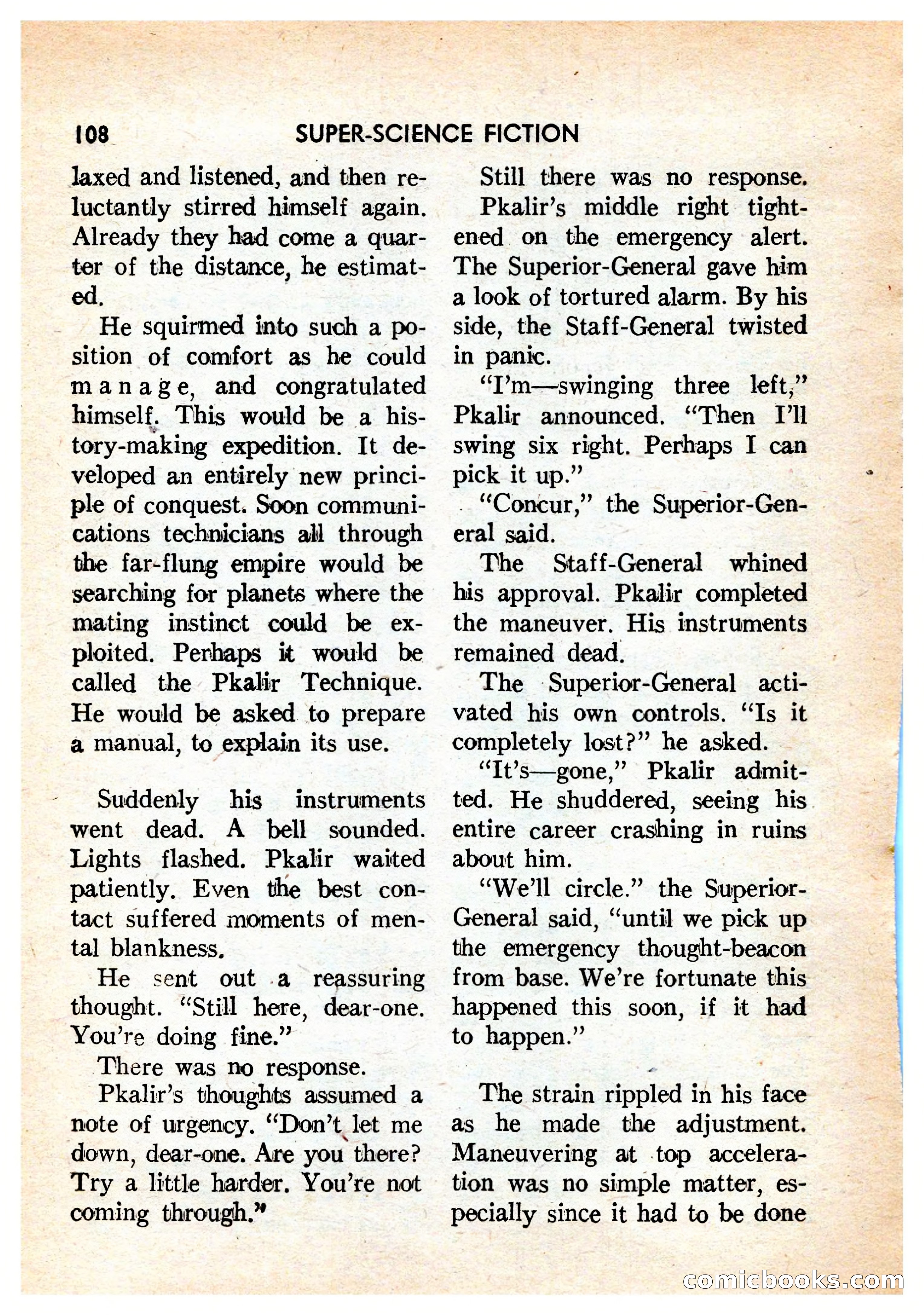 Super-Science Fiction, Vol. 3, No. 4 — page 111 of 133
