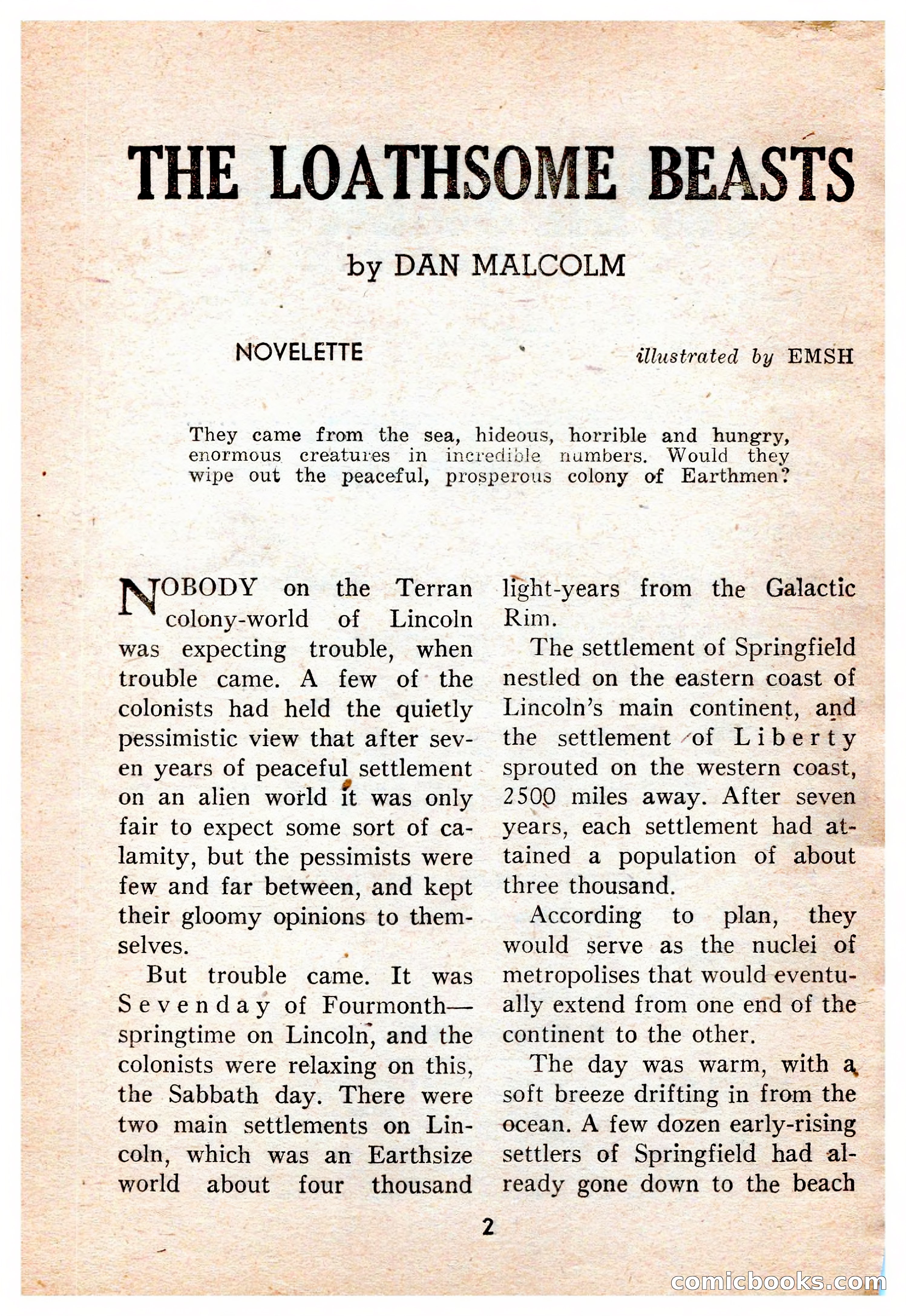Super-Science Fiction, October 1959 — page 4 of 132