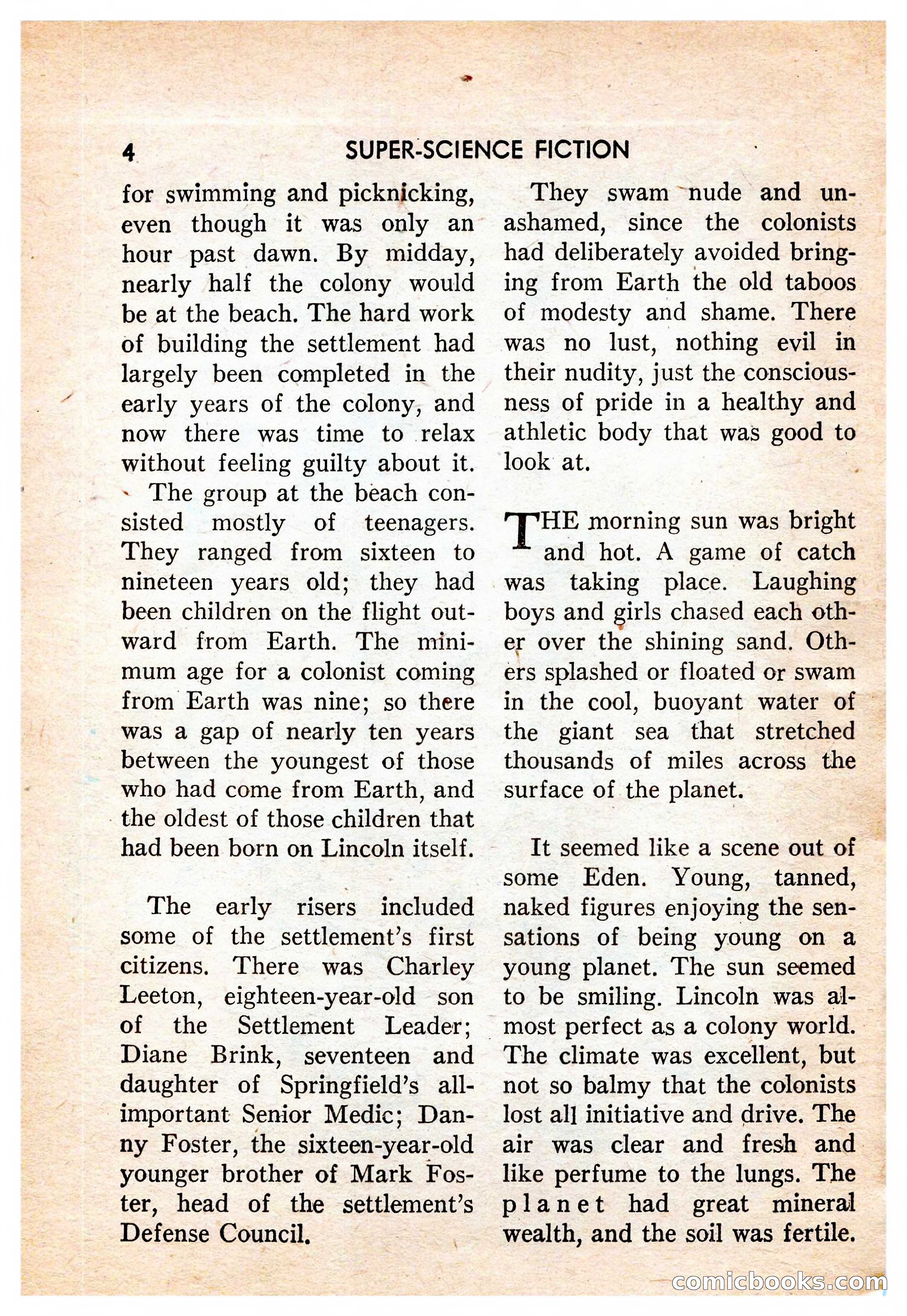 Super-Science Fiction, October 1959 — page 6 of 132