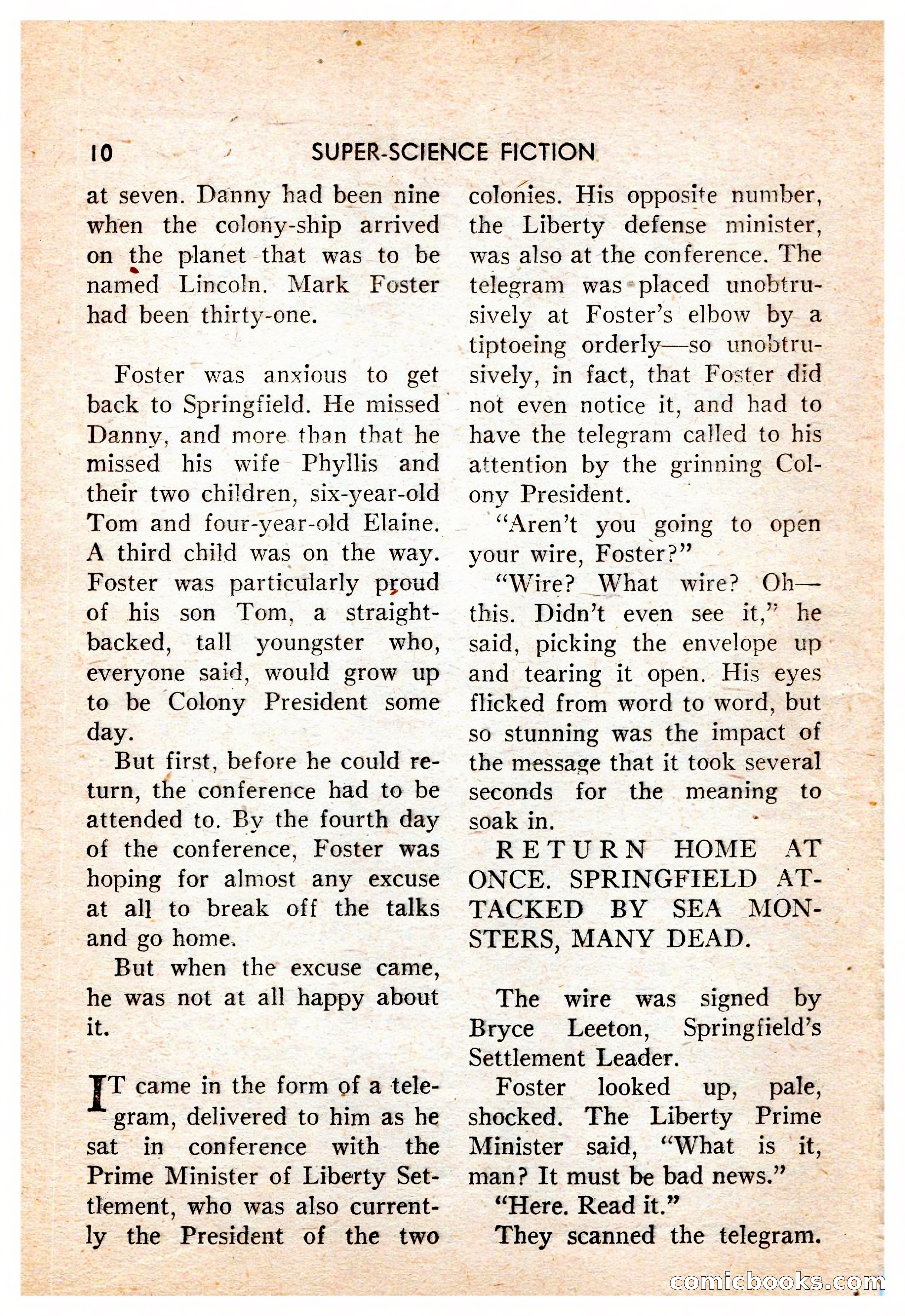 Super-Science Fiction, October 1959 — page 12 of 132