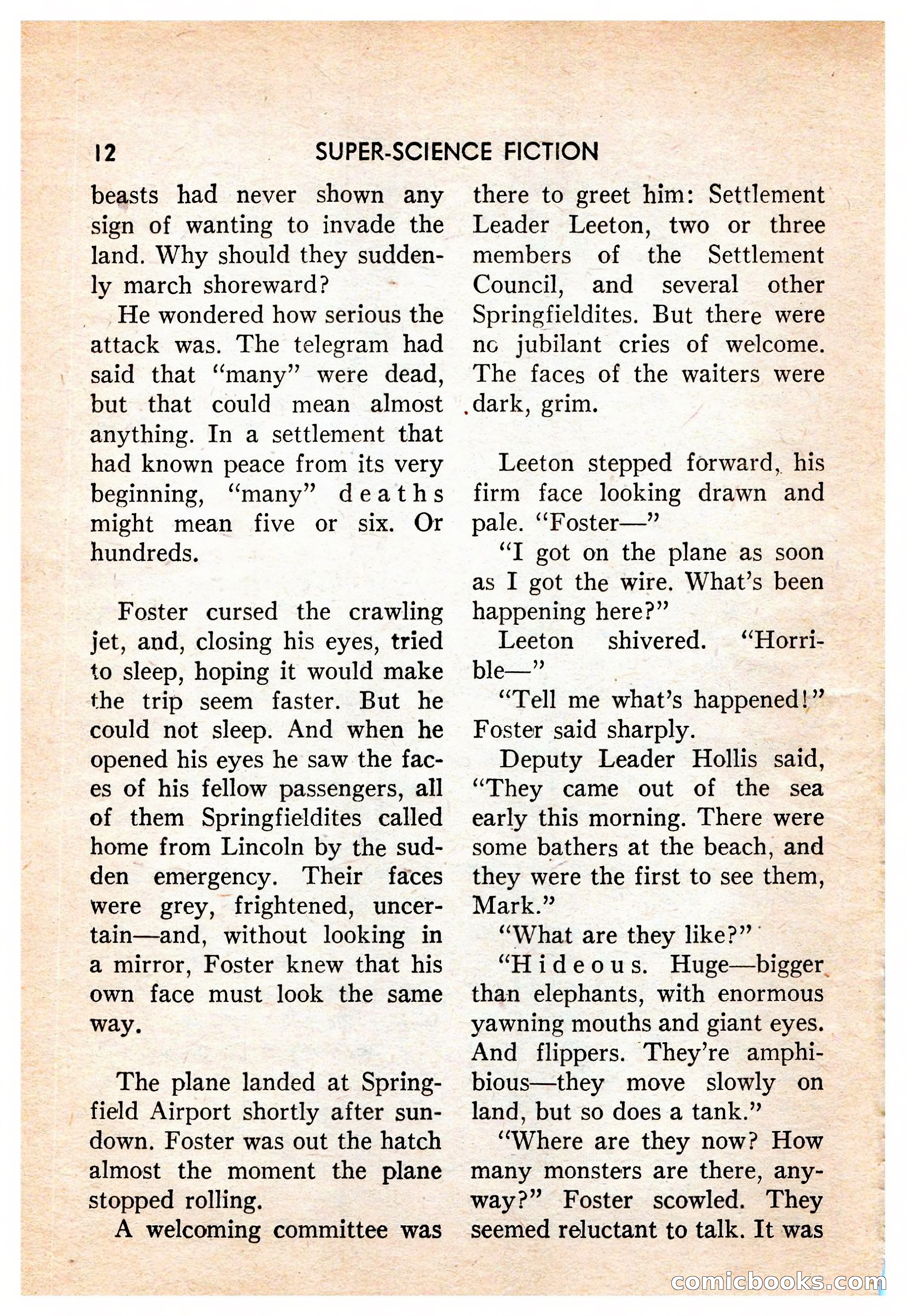 Super-Science Fiction, October 1959 — page 14 of 132