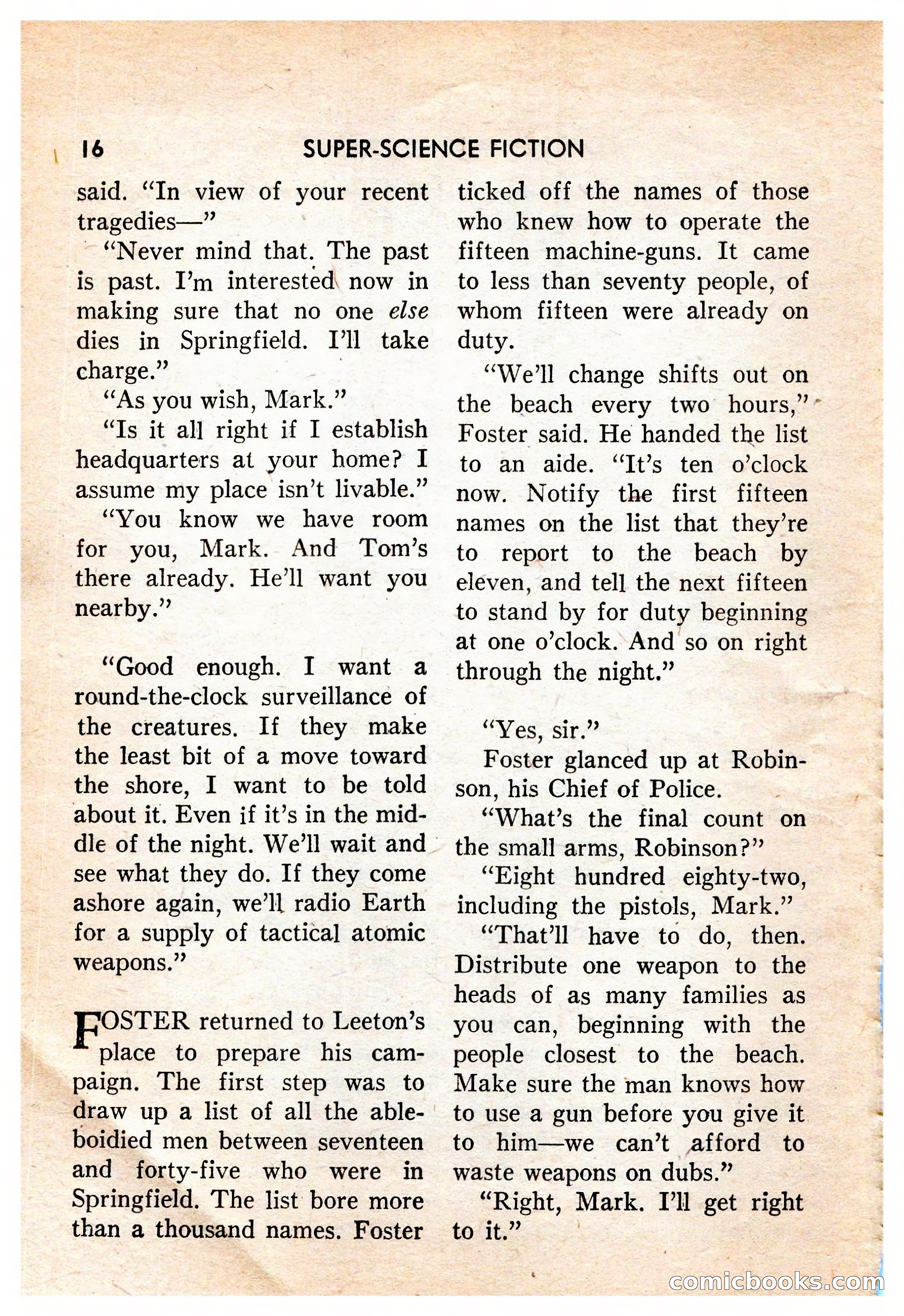 Super-Science Fiction, October 1959 — page 18 of 132