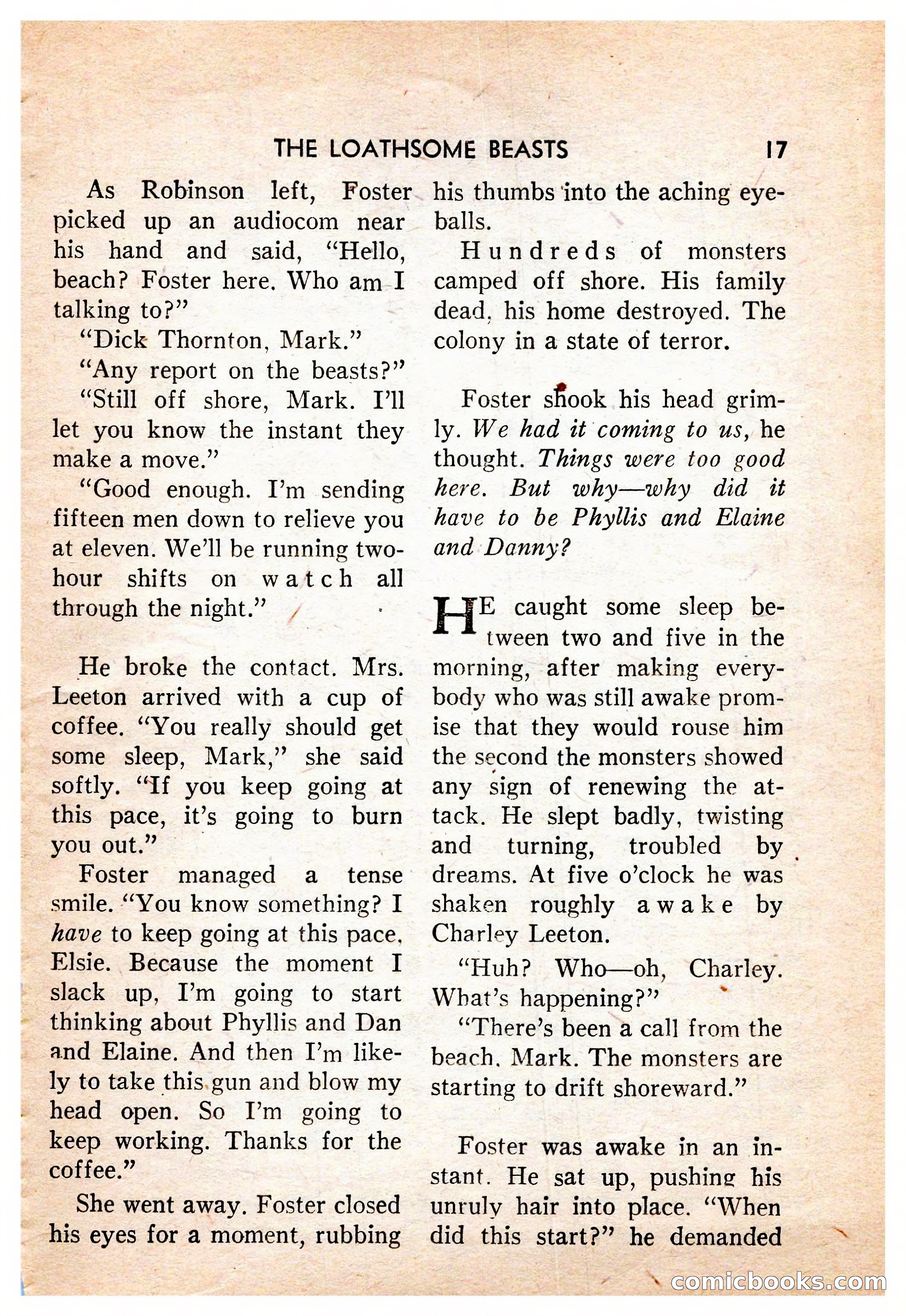 Super-Science Fiction, October 1959 — page 19 of 132
