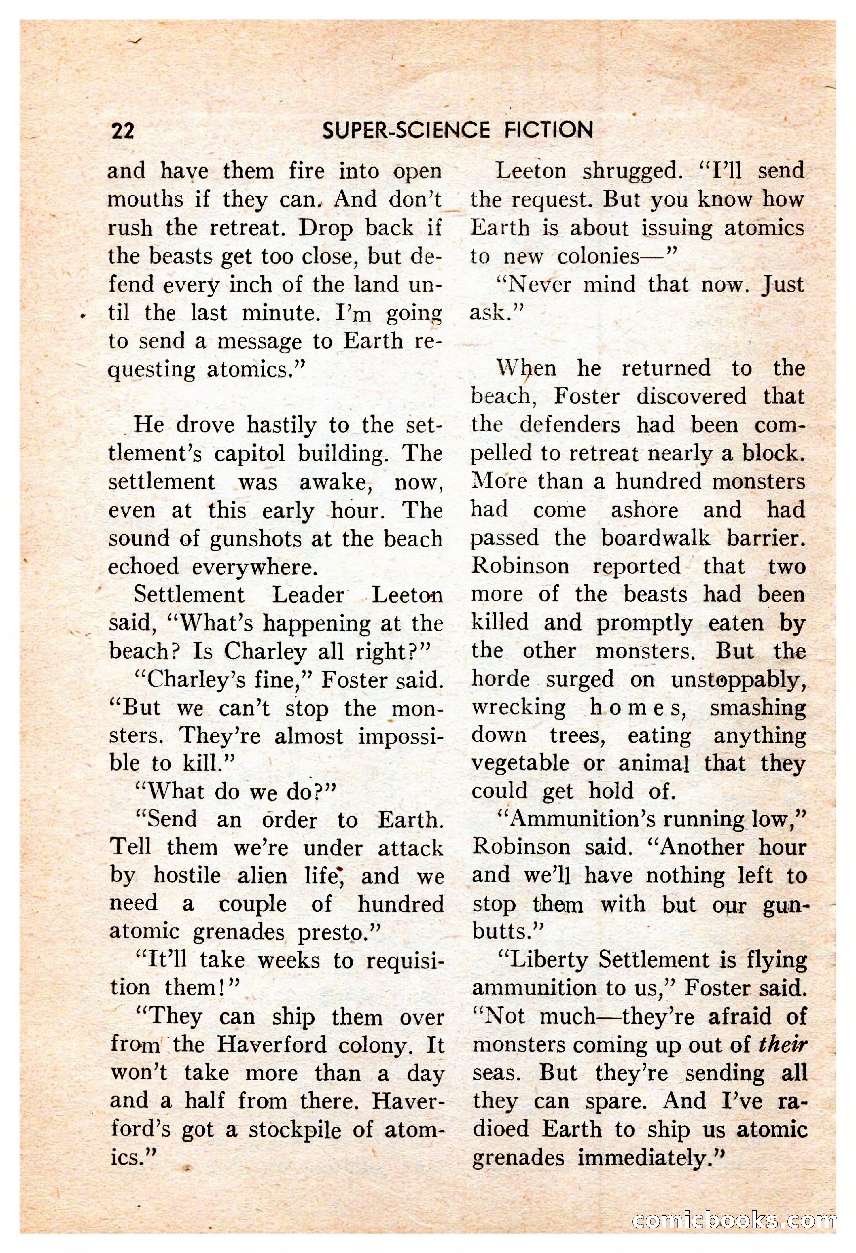 Super-Science Fiction, October 1959 — page 24 of 132