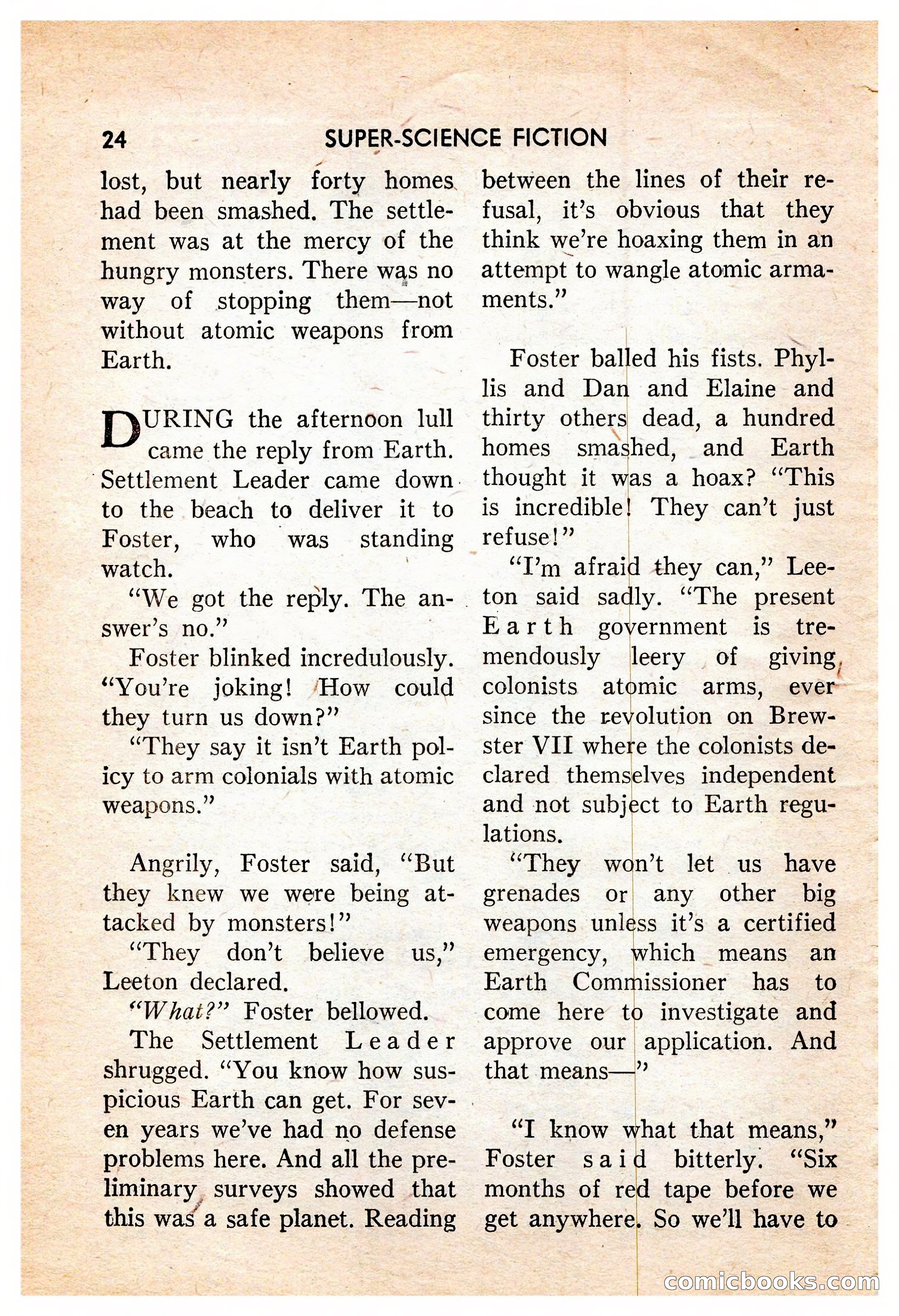 Super-Science Fiction, October 1959 — page 26 of 132