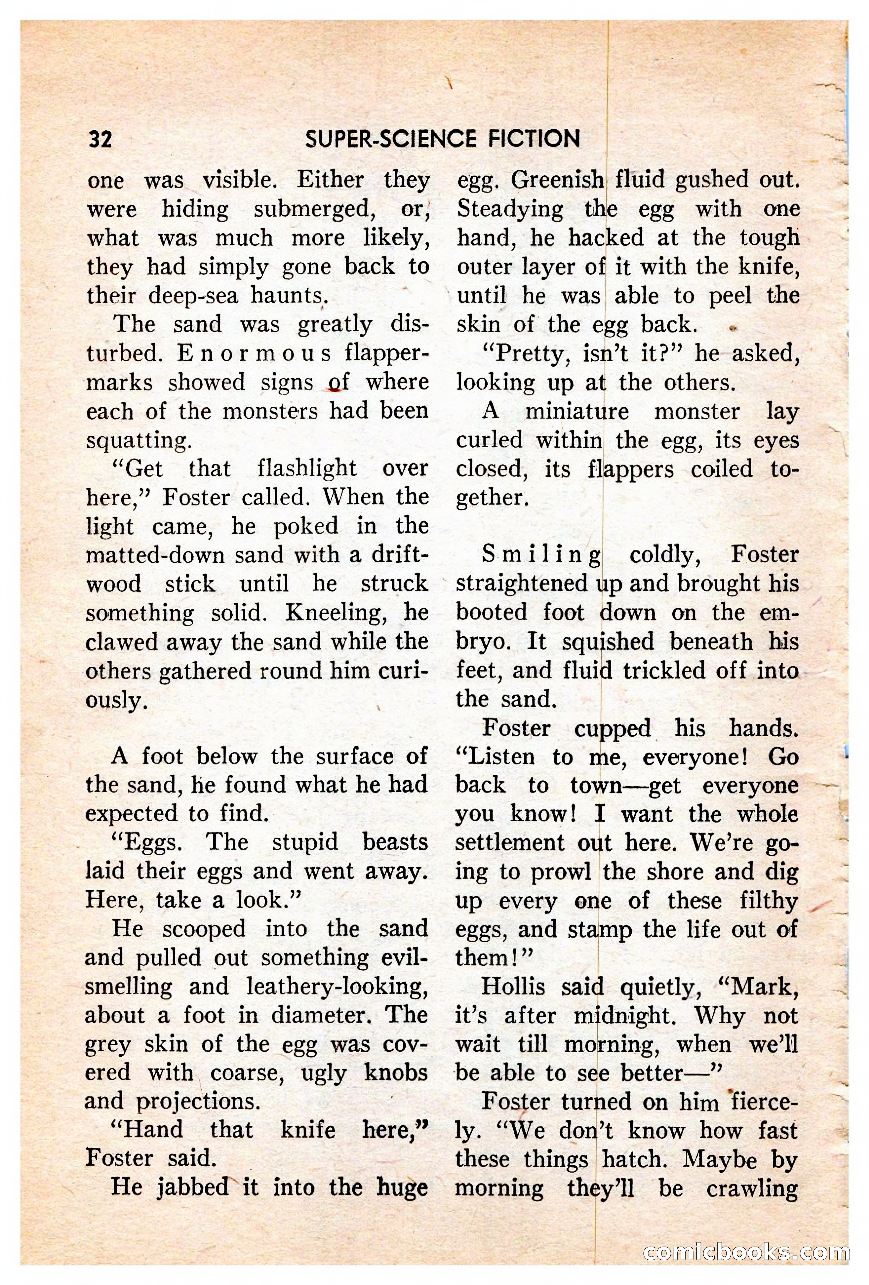 Super-Science Fiction, October 1959 — page 34 of 132