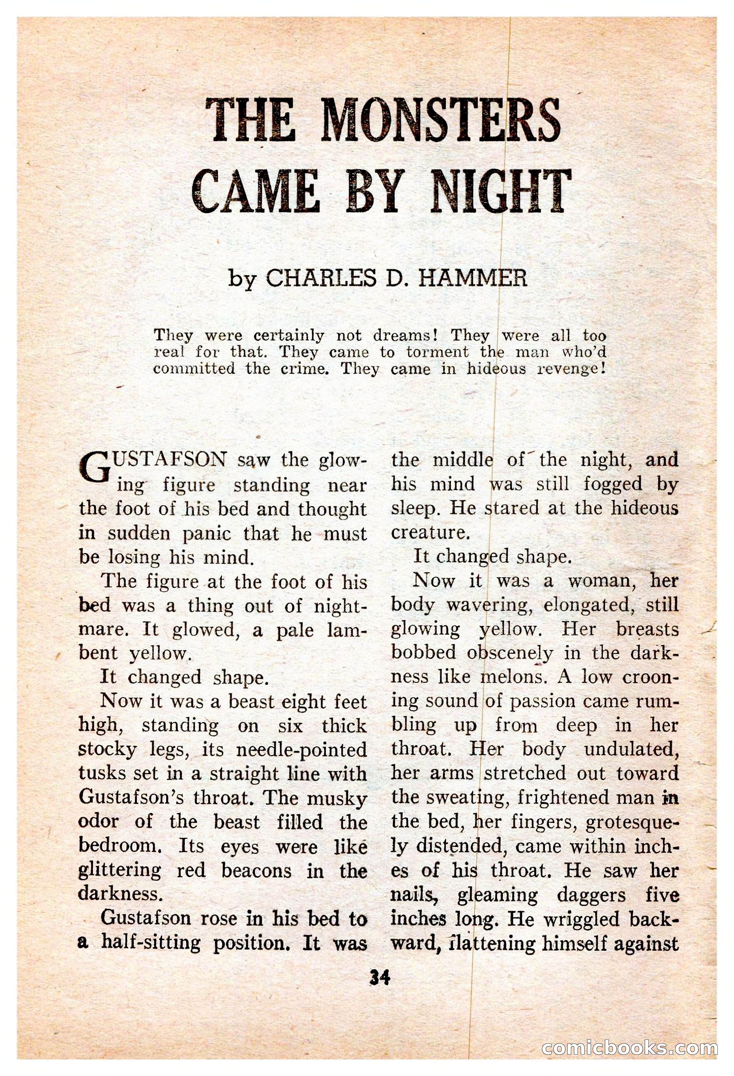 Super-Science Fiction, October 1959 — page 36 of 132
