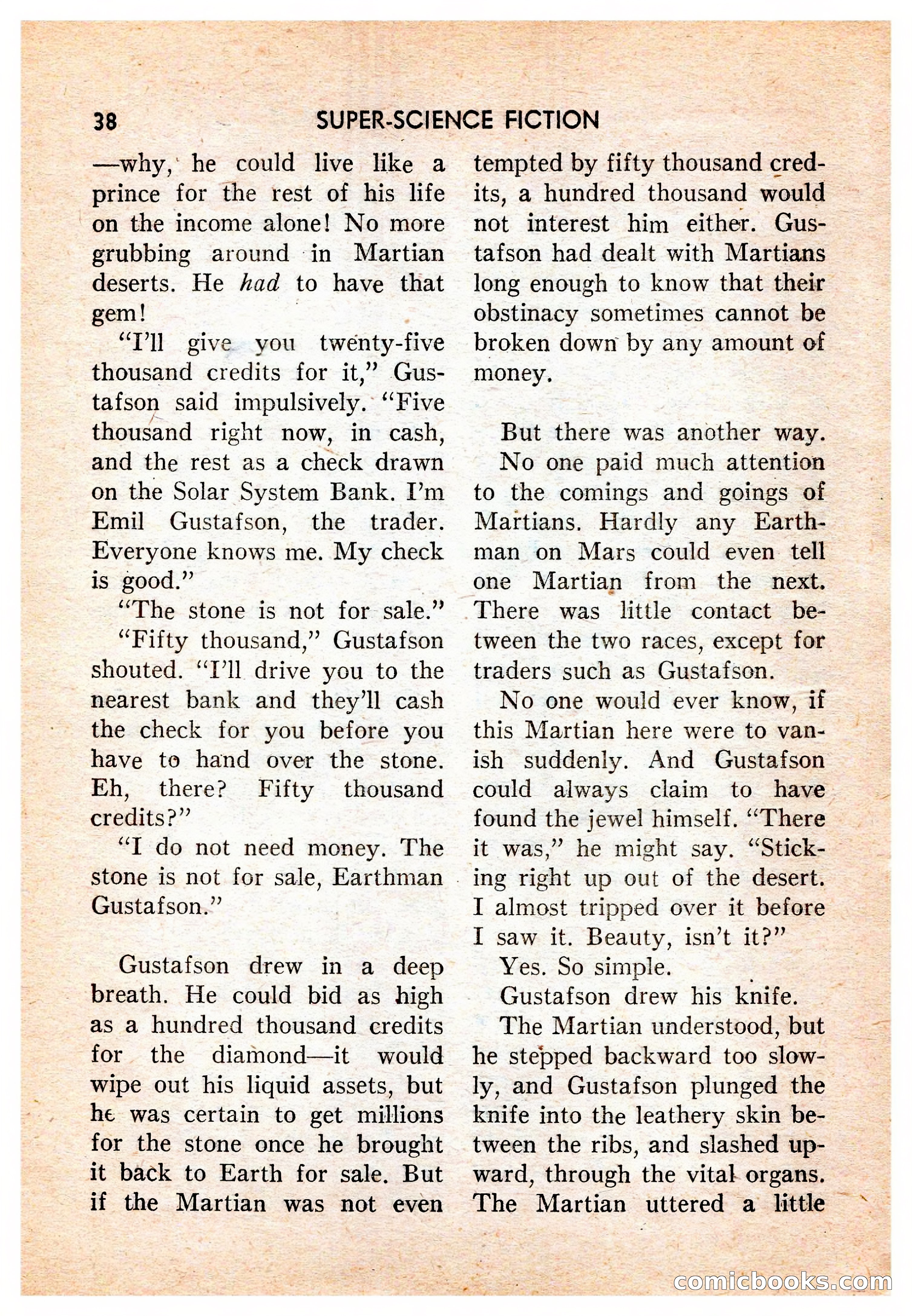 Super-Science Fiction, October 1959 — page 40 of 132