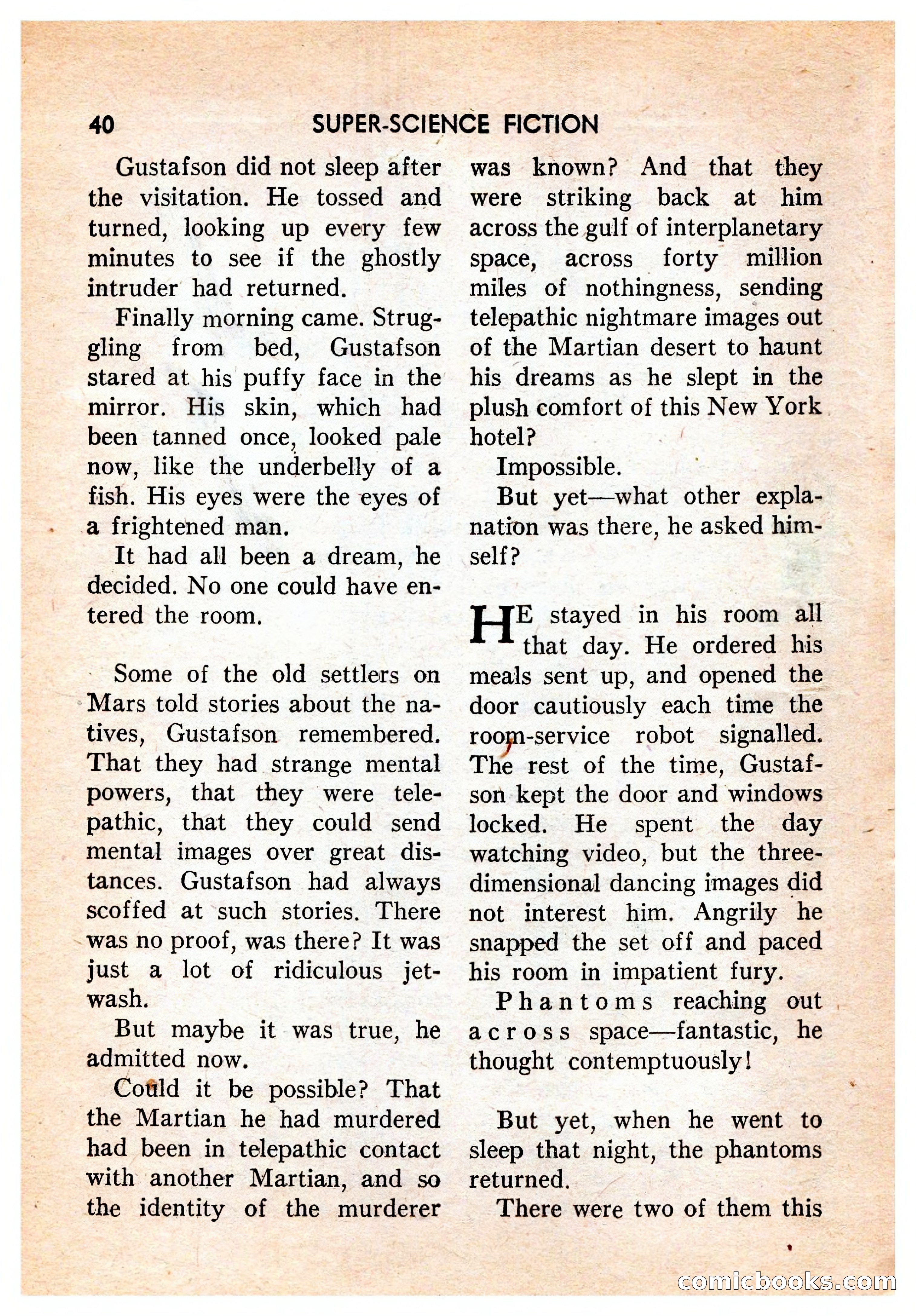 Super-Science Fiction, October 1959 — page 42 of 132