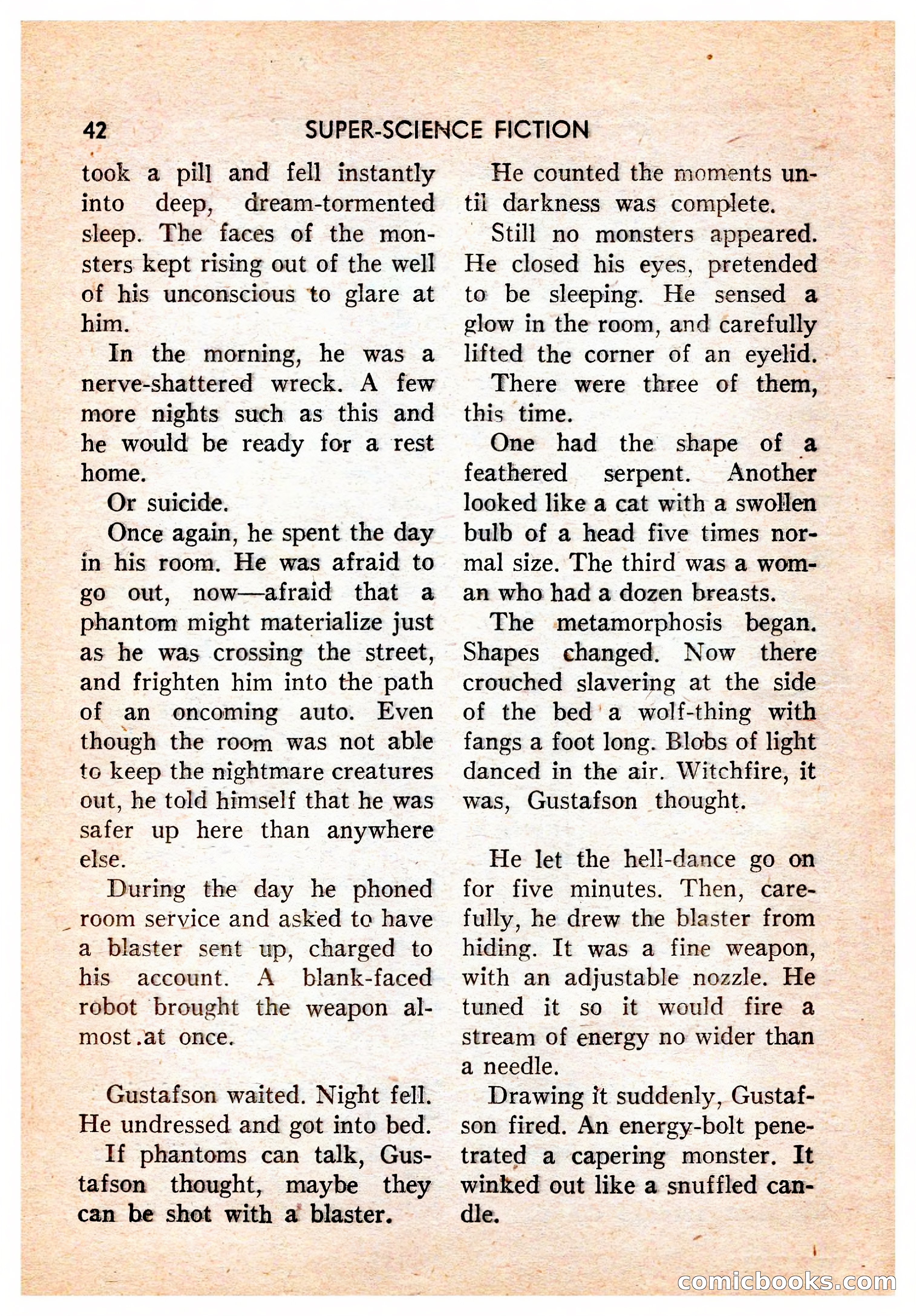 Super-Science Fiction, October 1959 — page 44 of 132