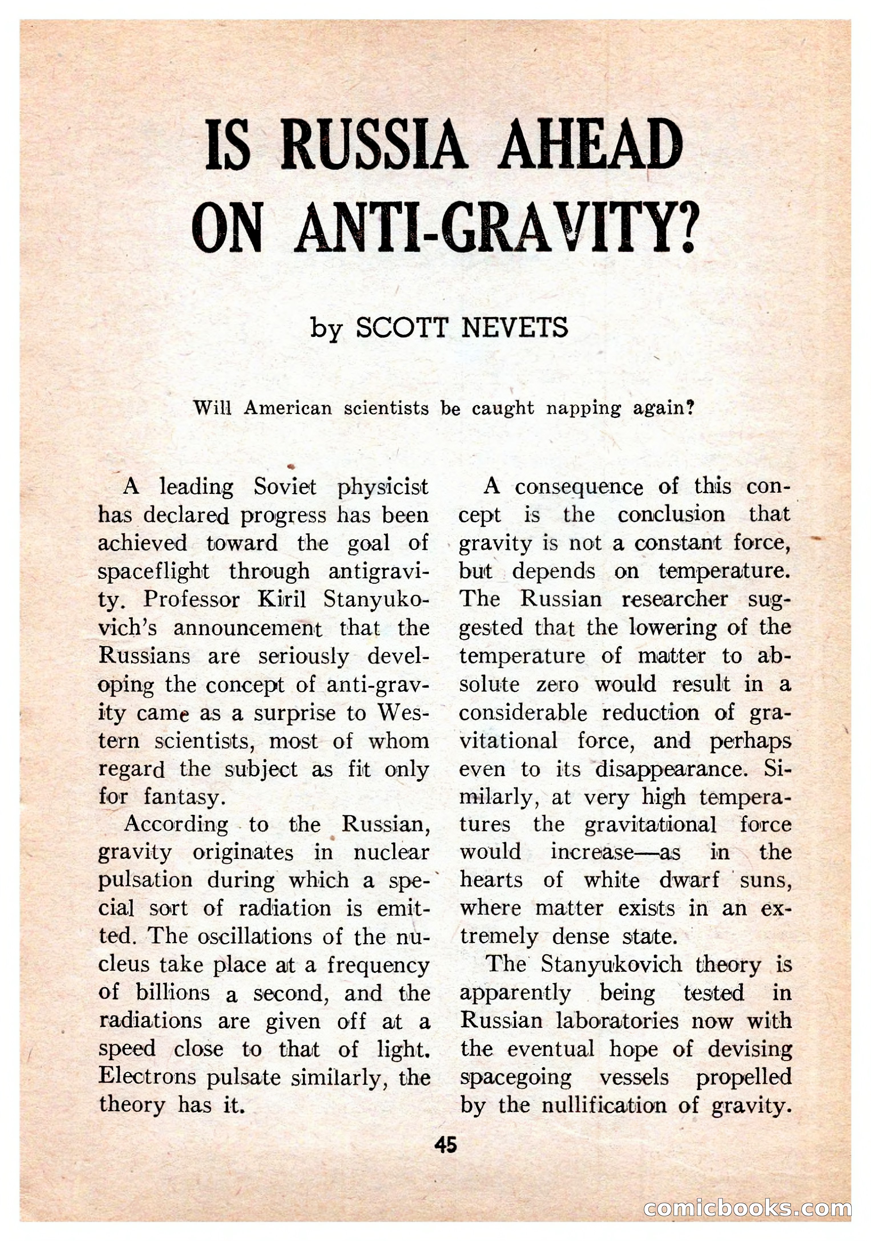 Super-Science Fiction, October 1959 — page 47 of 132