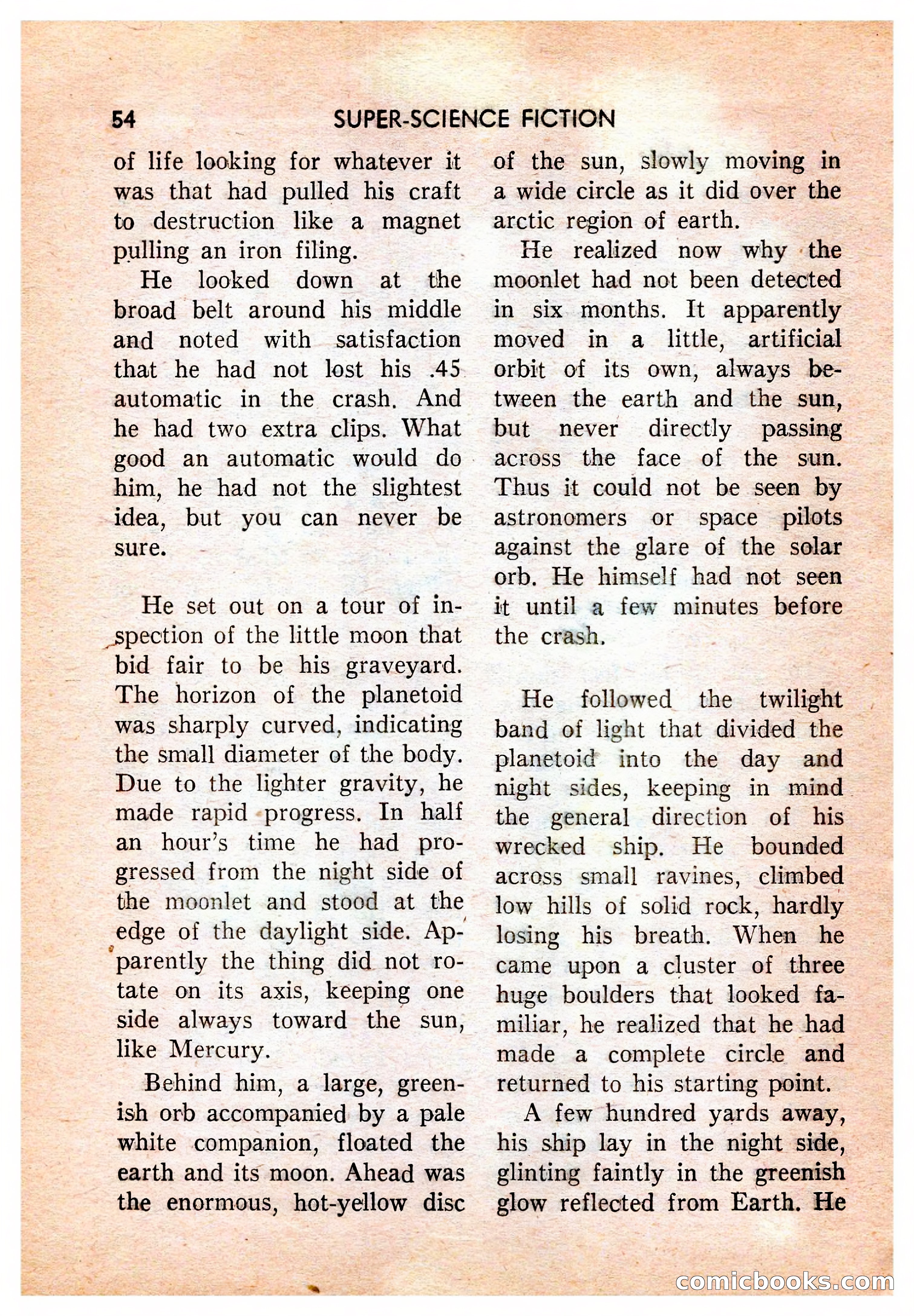 Super-Science Fiction, October 1959 — page 56 of 132