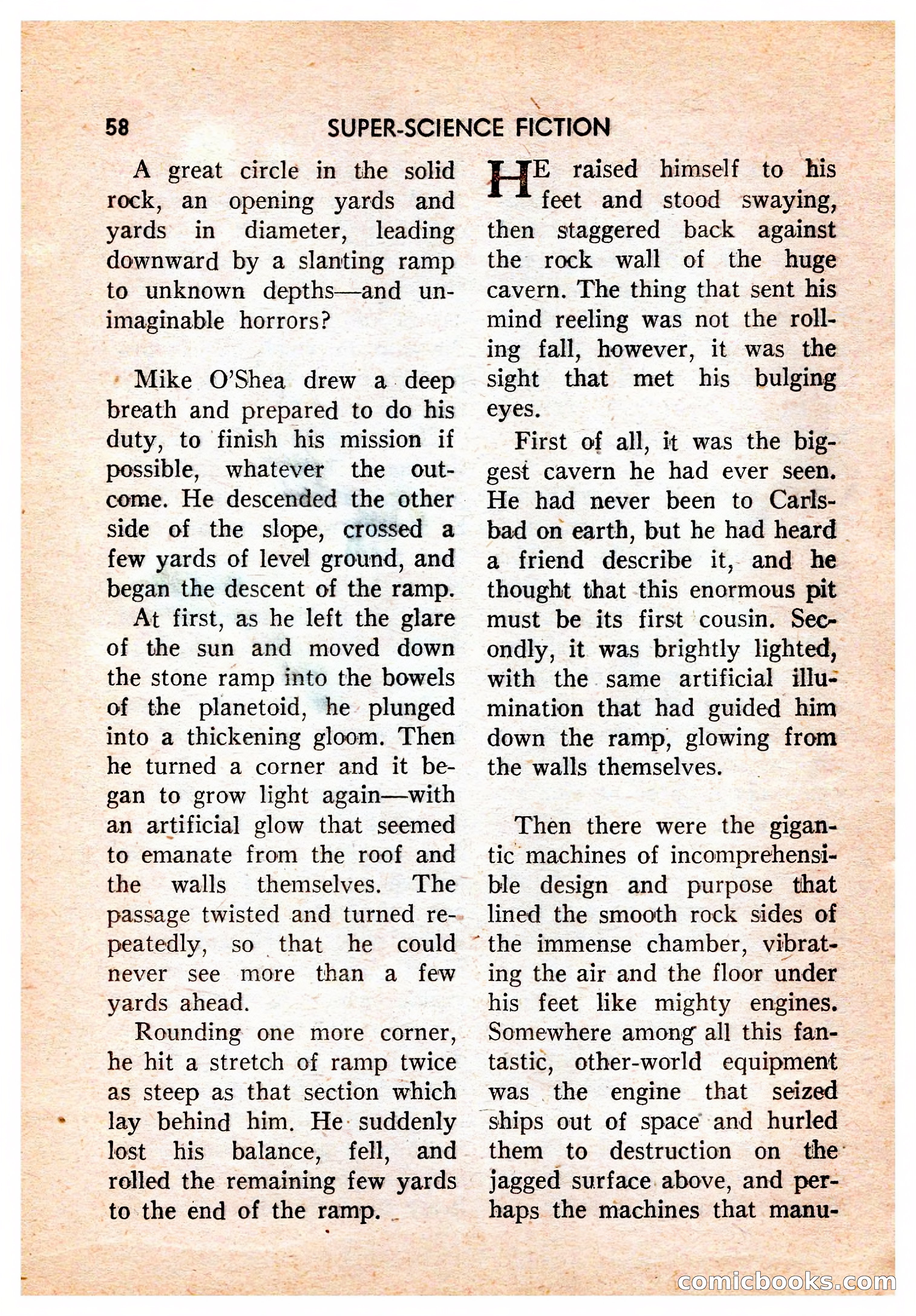Super-Science Fiction, October 1959 — page 60 of 132