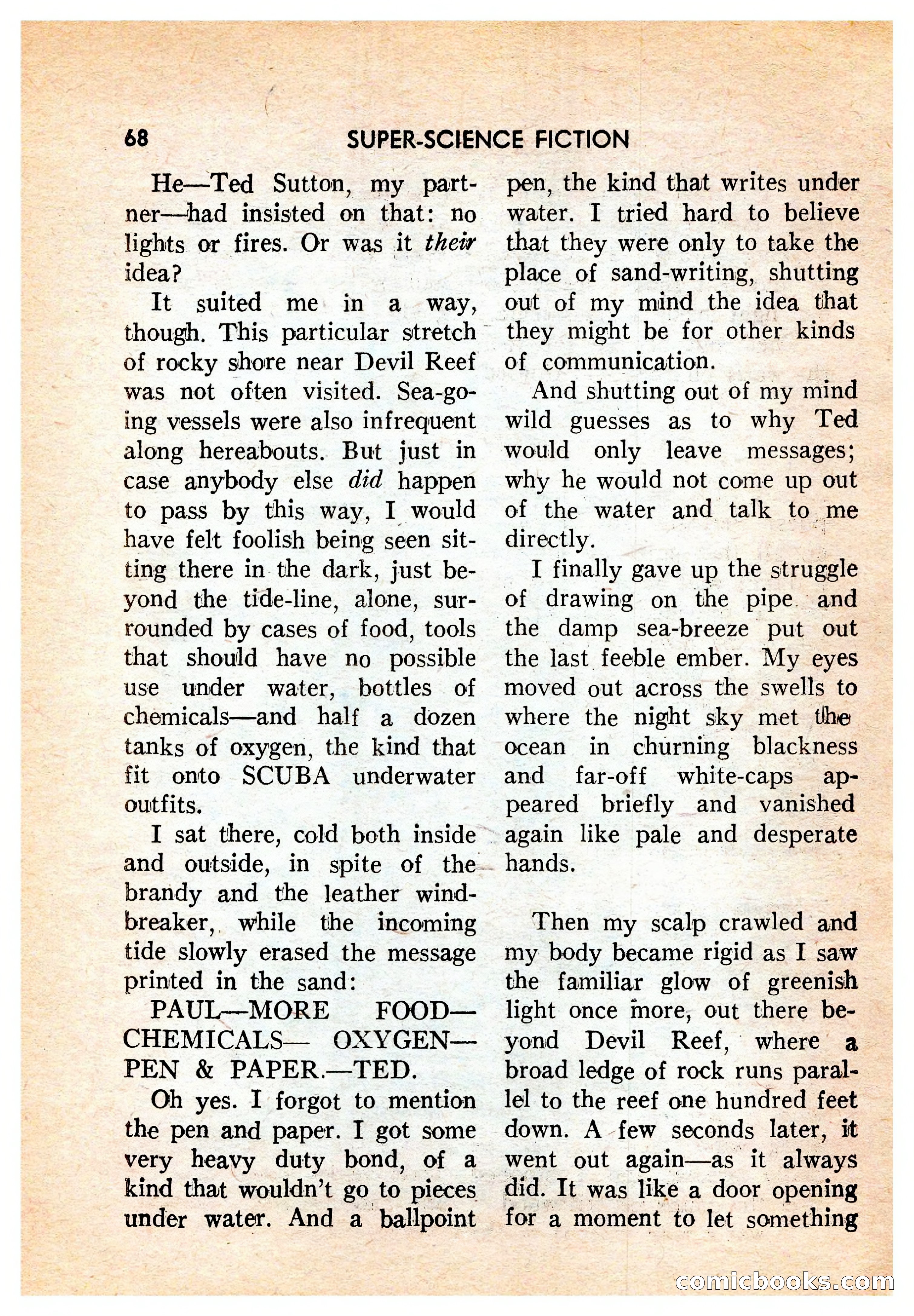 Super-Science Fiction, October 1959 — page 70 of 132