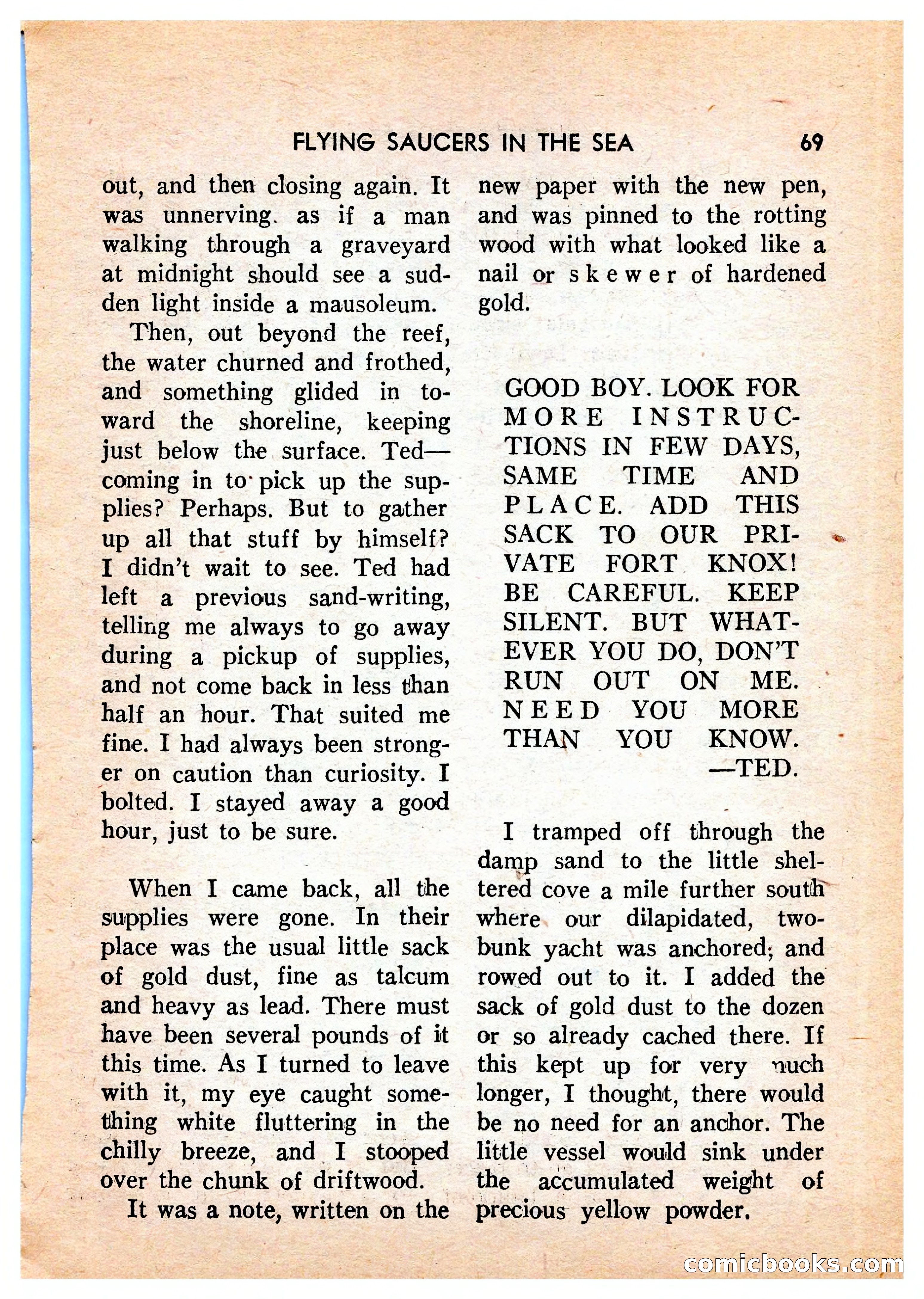Super-Science Fiction, October 1959 — page 71 of 132