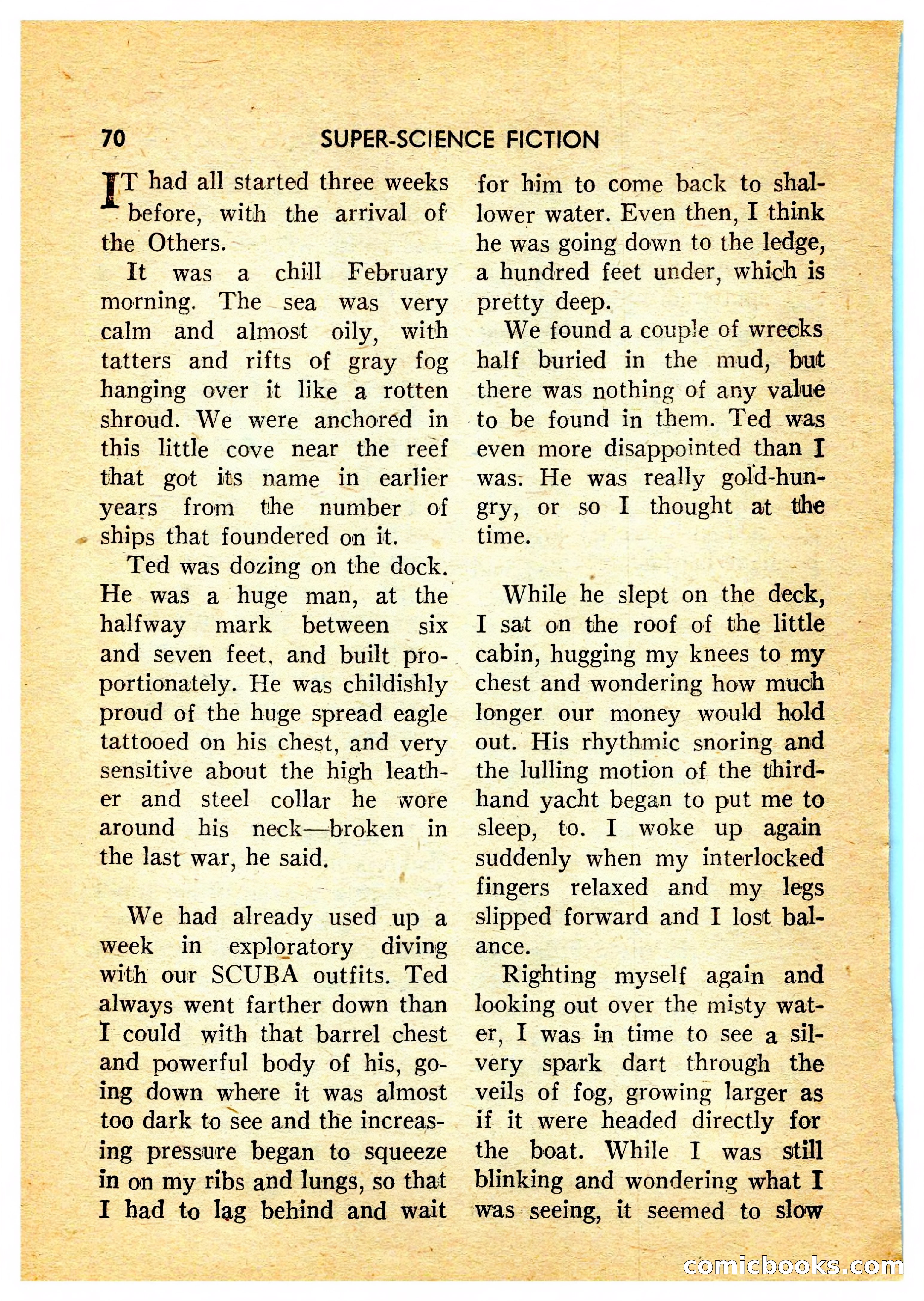 Super-Science Fiction, October 1959 — page 72 of 132