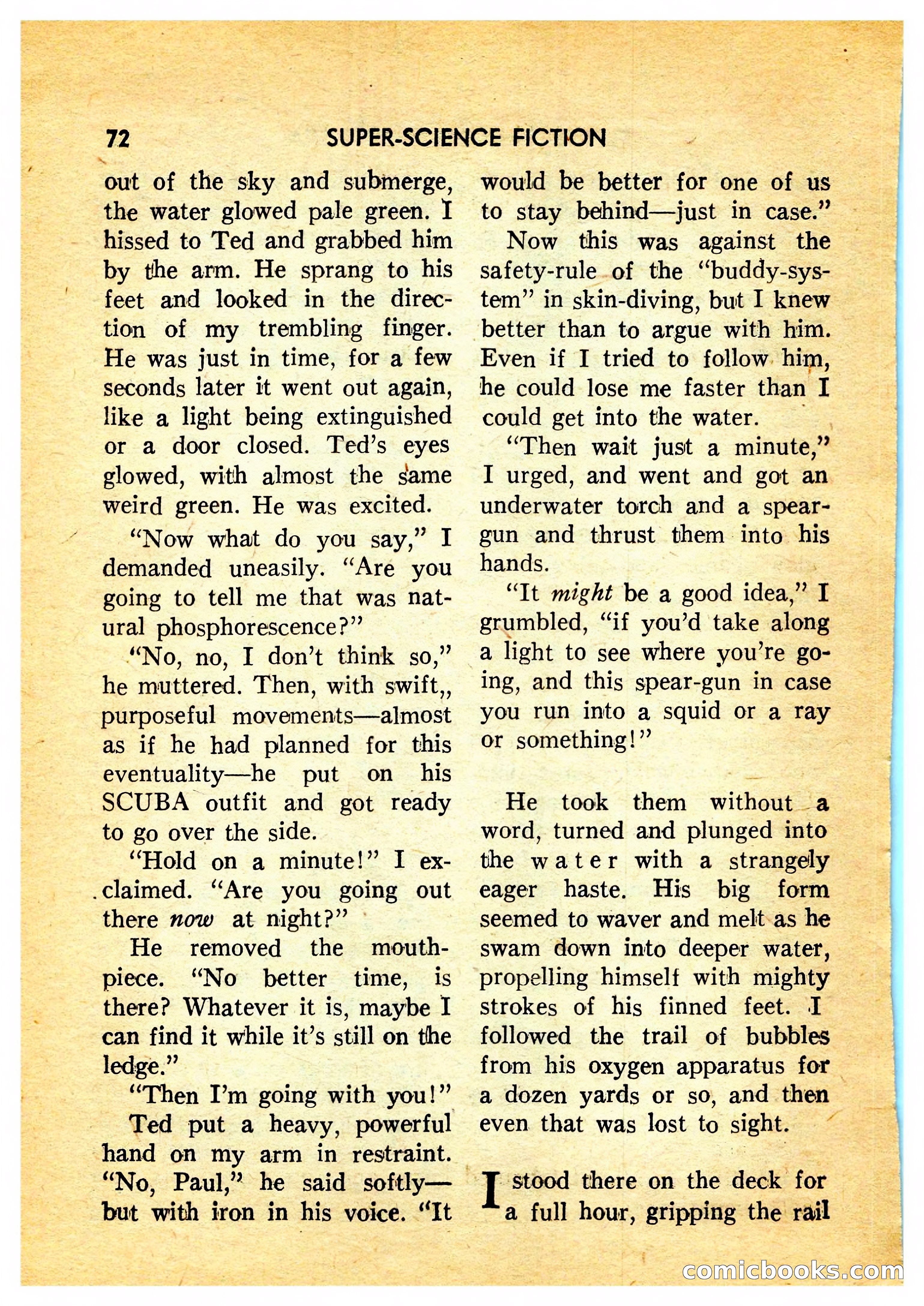 Super-Science Fiction, October 1959 — page 74 of 132