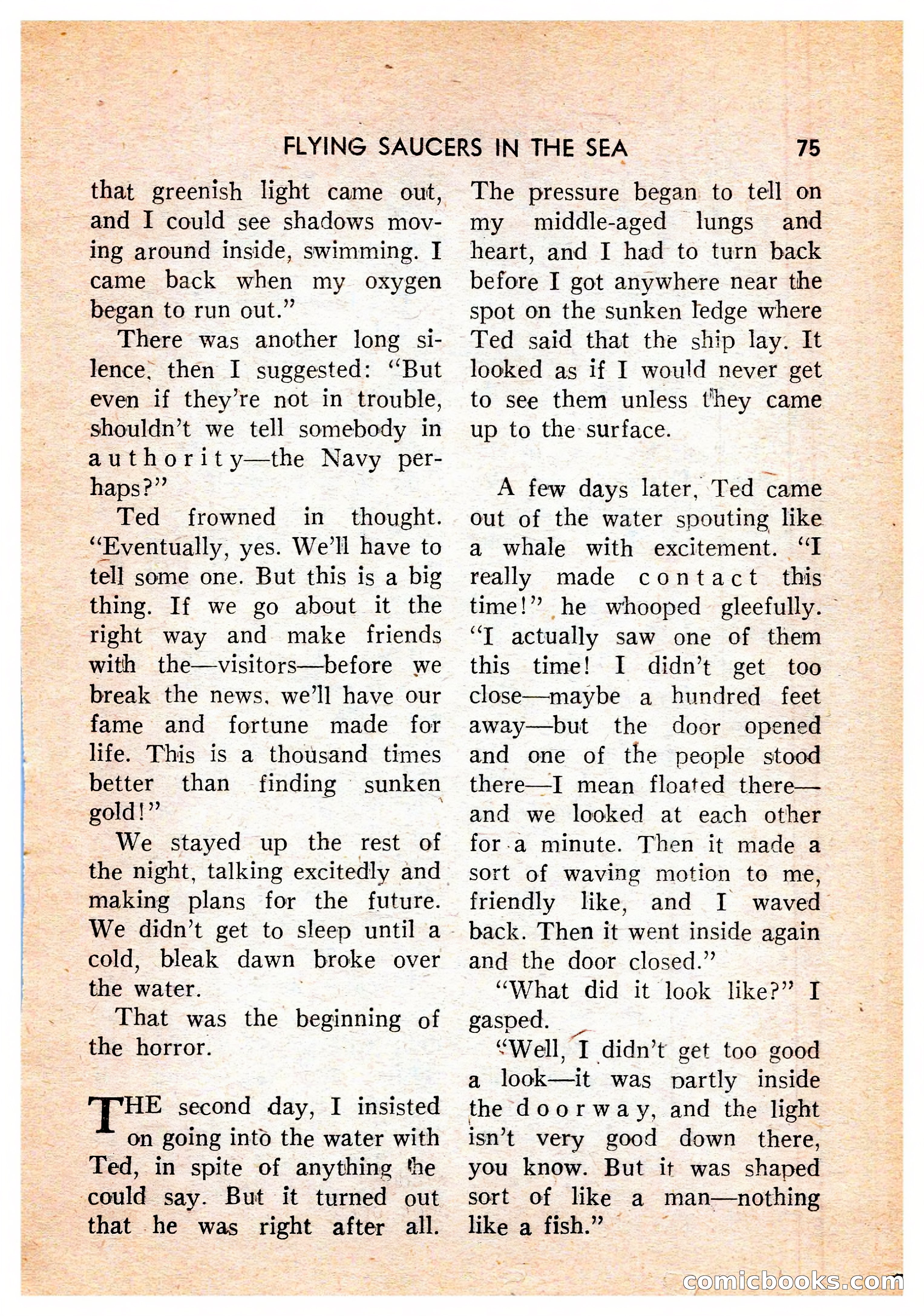 Super-Science Fiction, October 1959 — page 77 of 132
