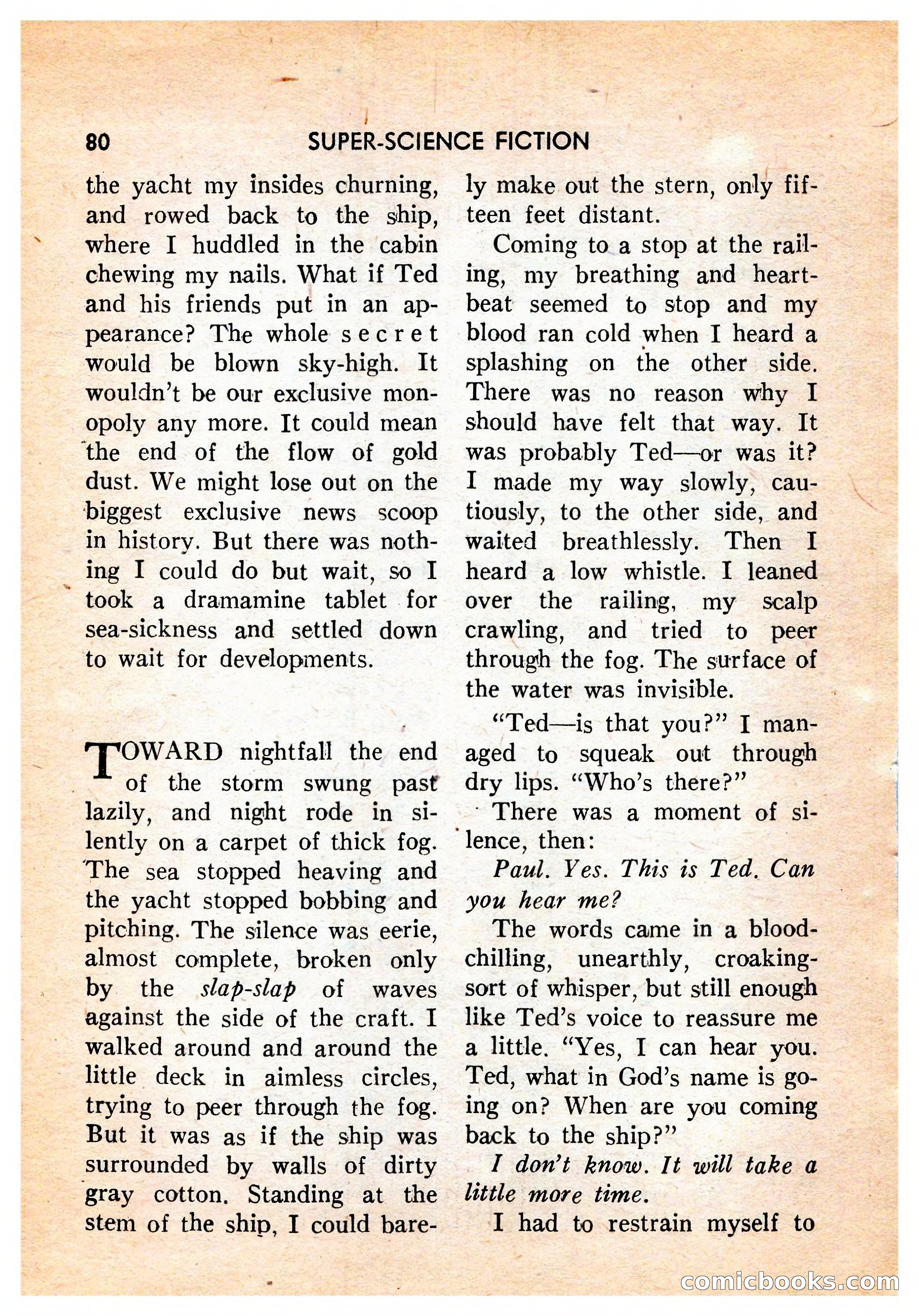 Super-Science Fiction, October 1959 — page 82 of 132