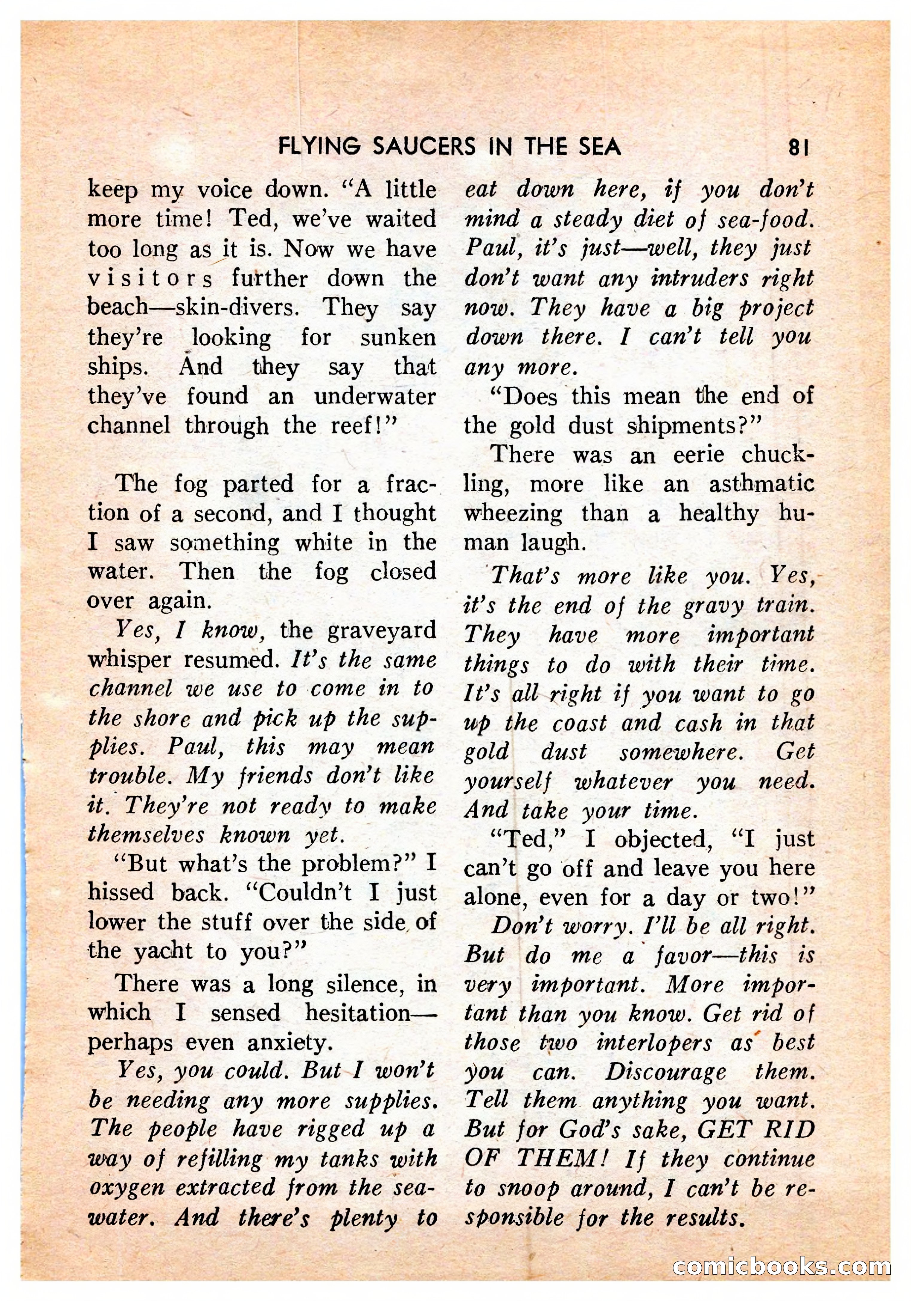 Super-Science Fiction, October 1959 — page 83 of 132